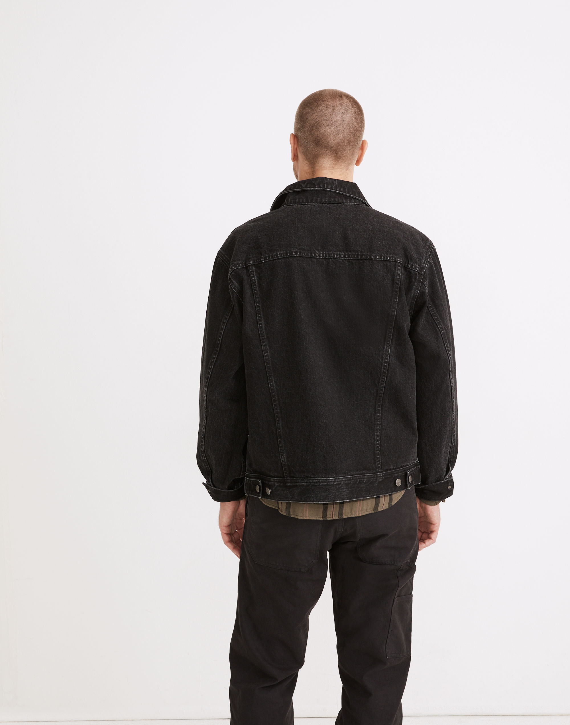 Oversized Jean Jacket in Lowry Wash