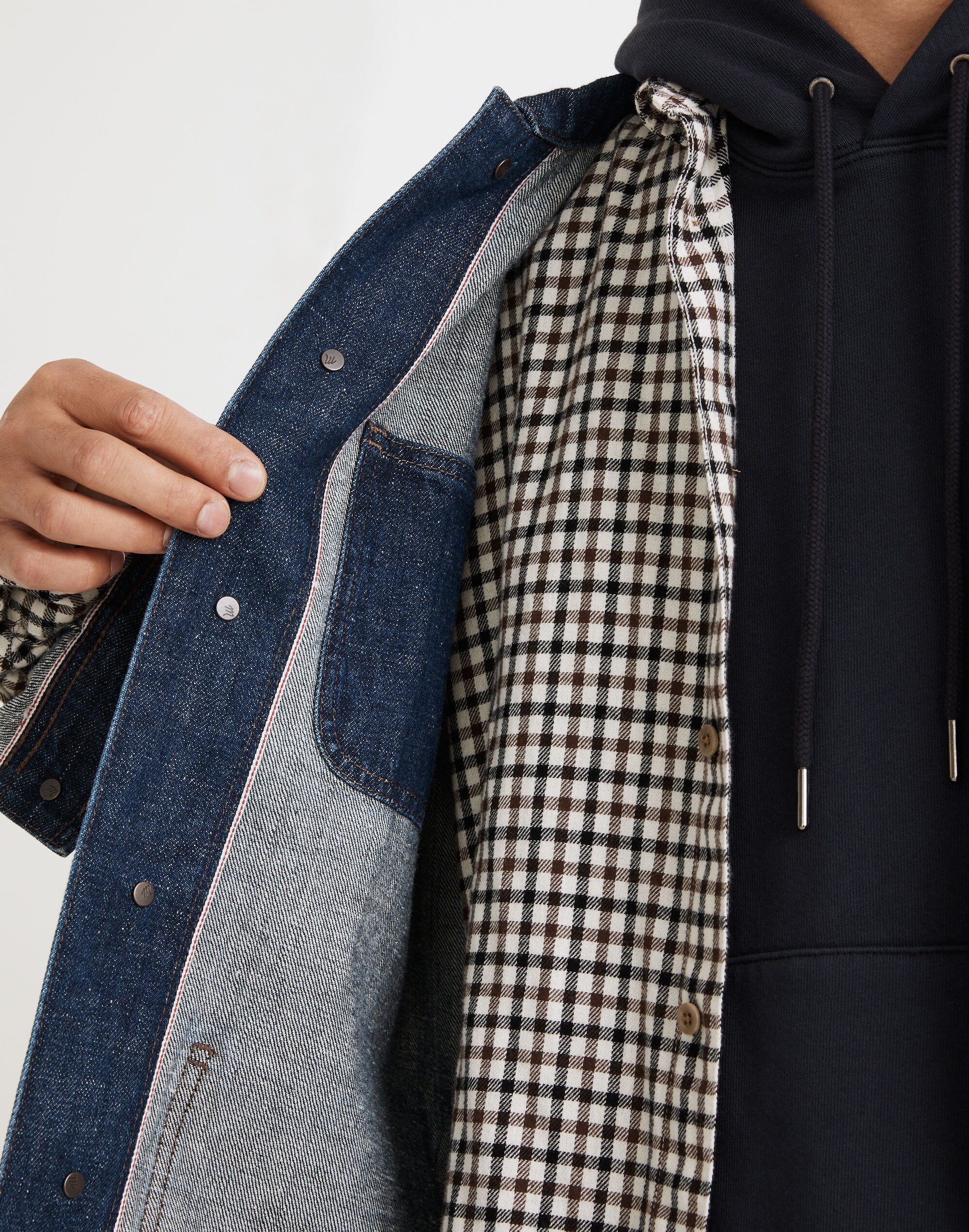 Selvedge Denim Chore Coat