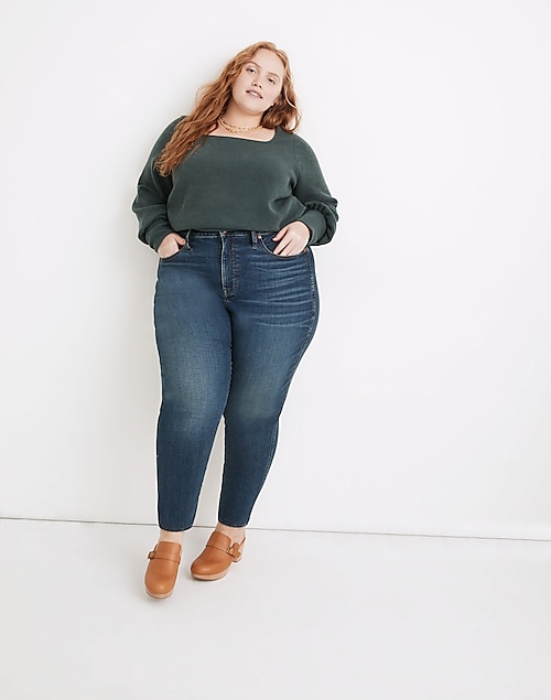 Plus Curvy High-Rise Jeans in Lanette