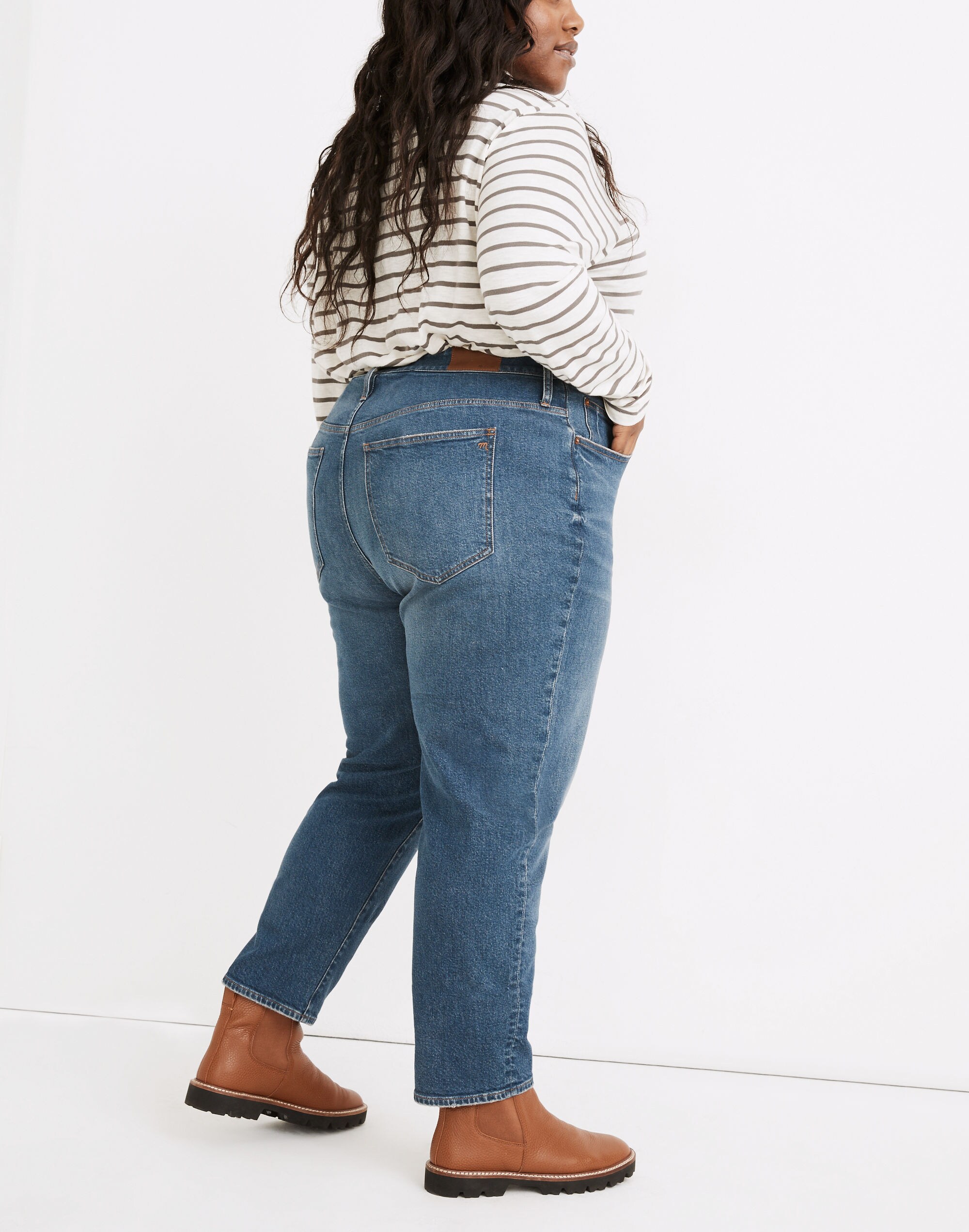 The Plus Perfect Vintage Jean in Mobridge Wash