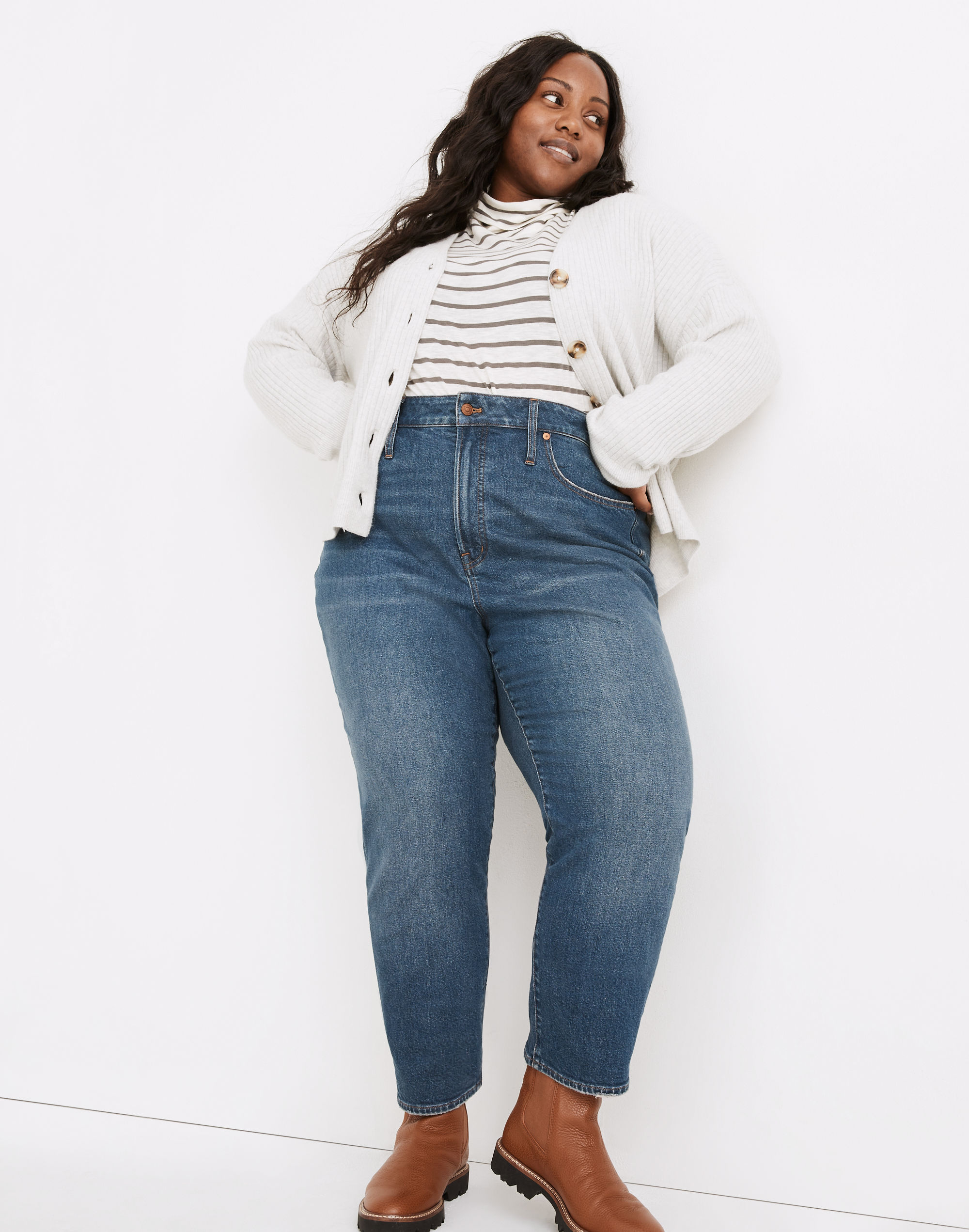 The Plus Perfect Vintage Jean in Mobridge Wash