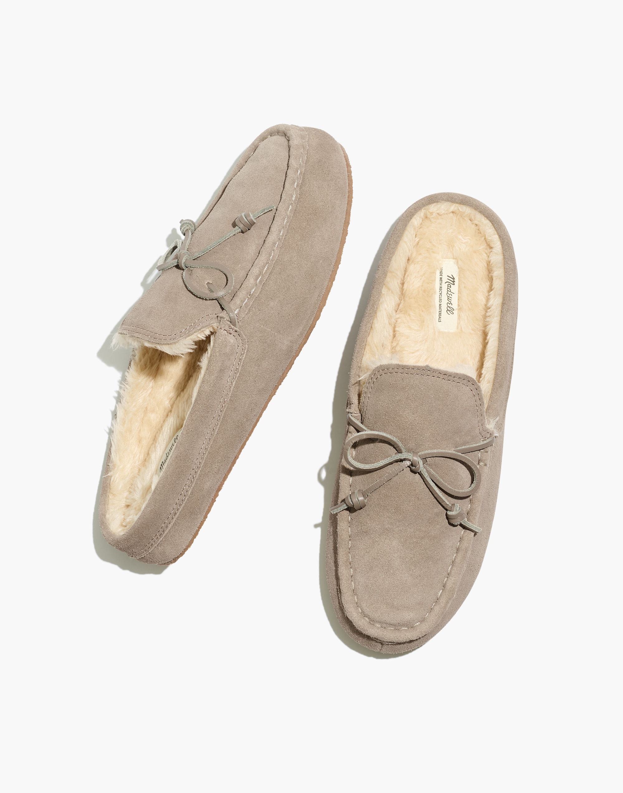 Men's Suede Scuff Moccasin Slippers