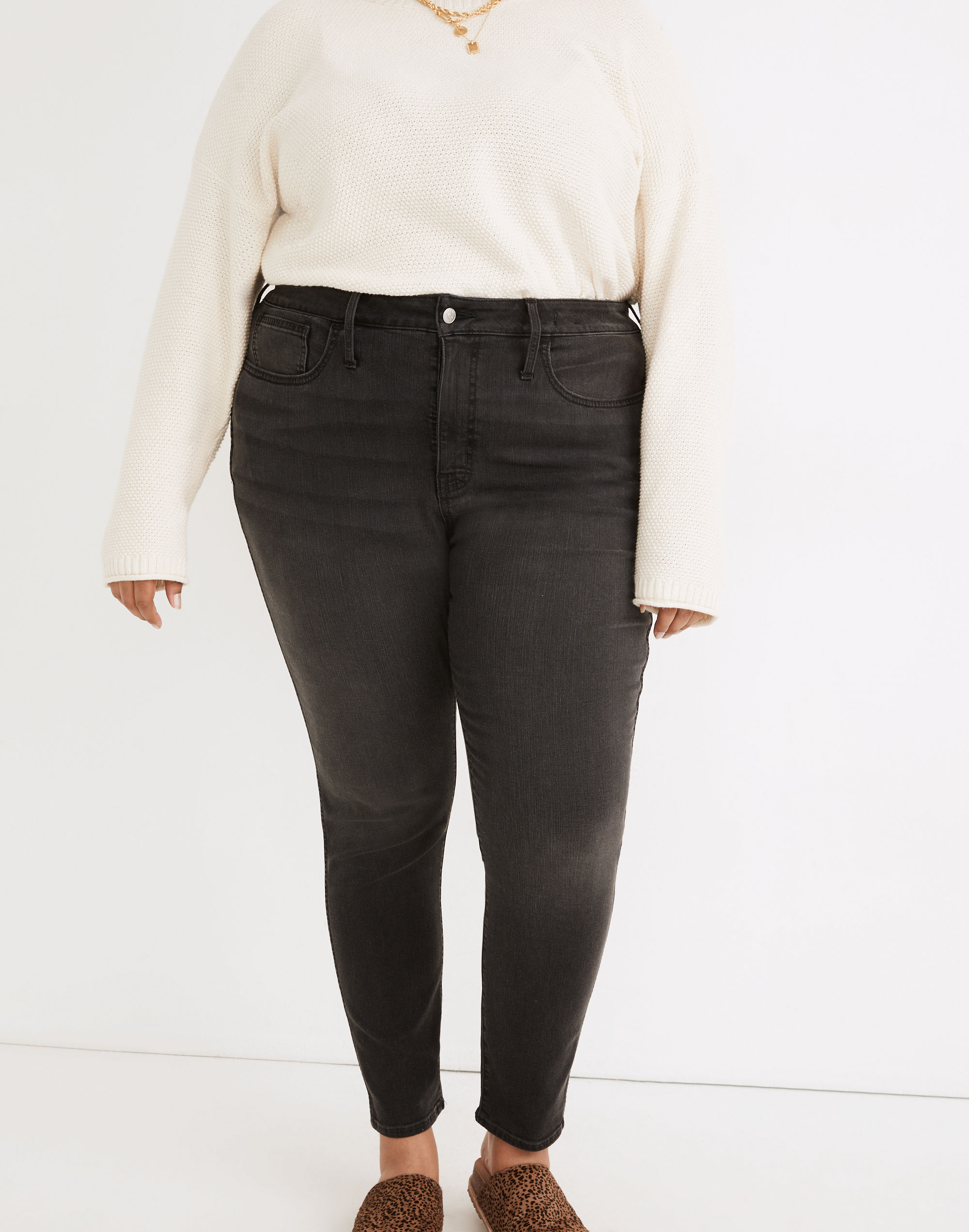 Plus Curvy Roadtripper Supersoft Skinny Jeans in Ardley Wash