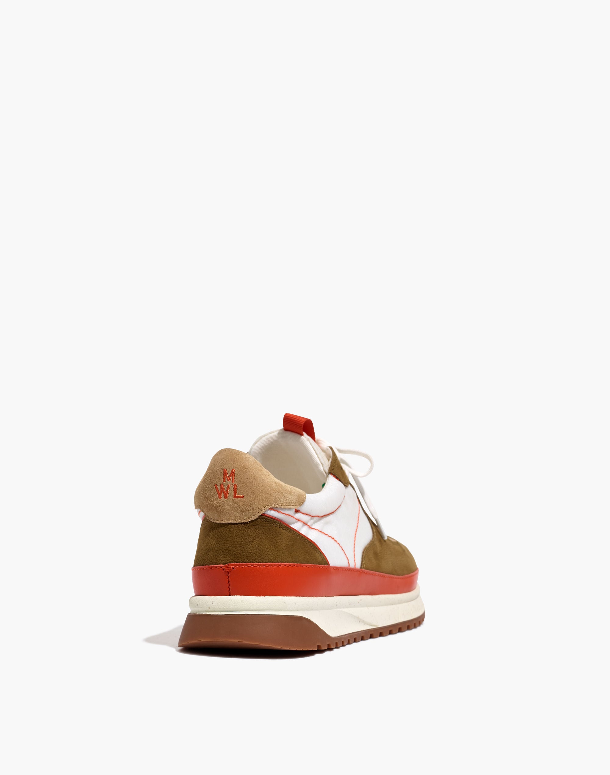 Kickoff Trainer Sneakers in Leather and Suede