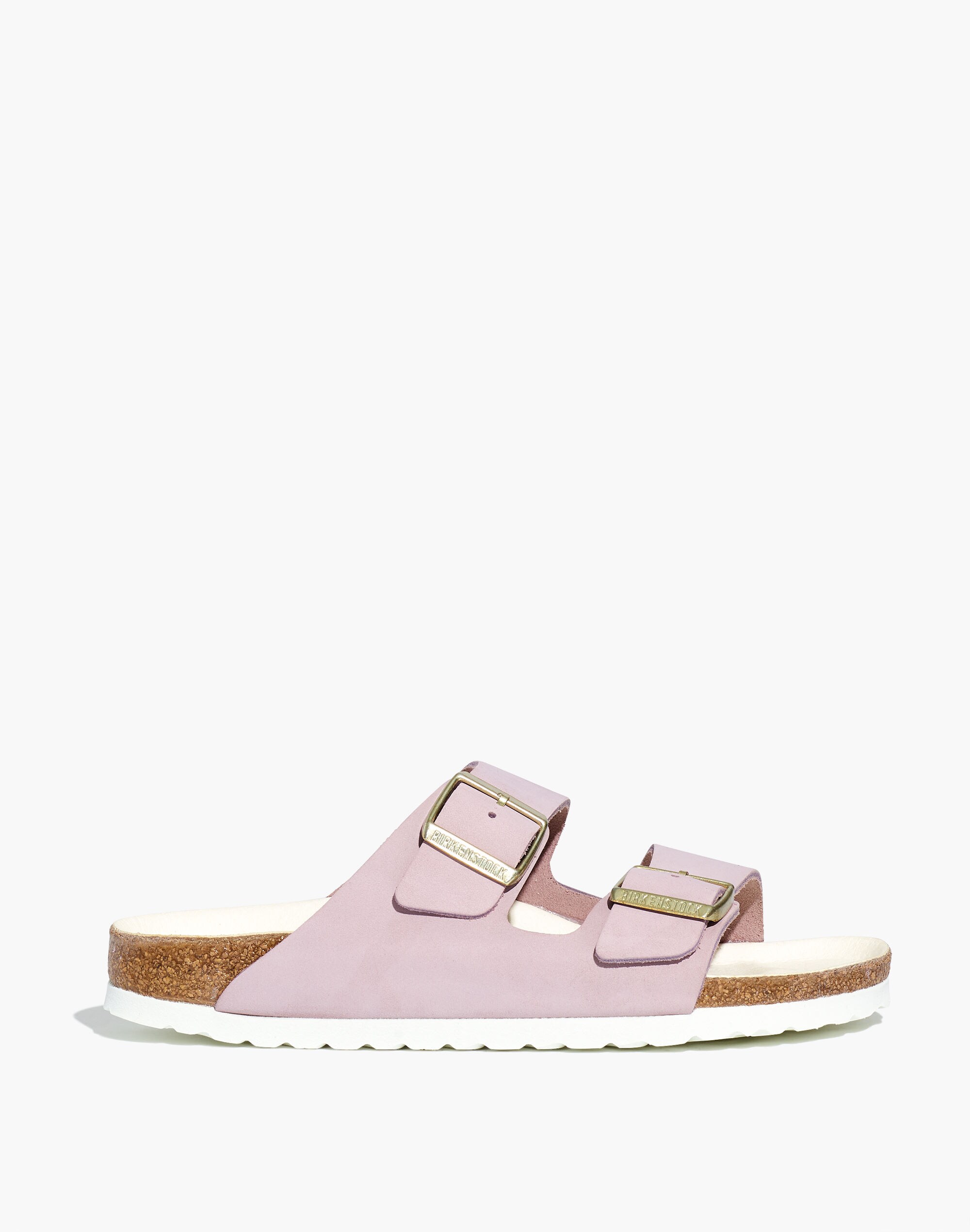 Birkenstock&reg; Nubuck Leather Arizona Sandals