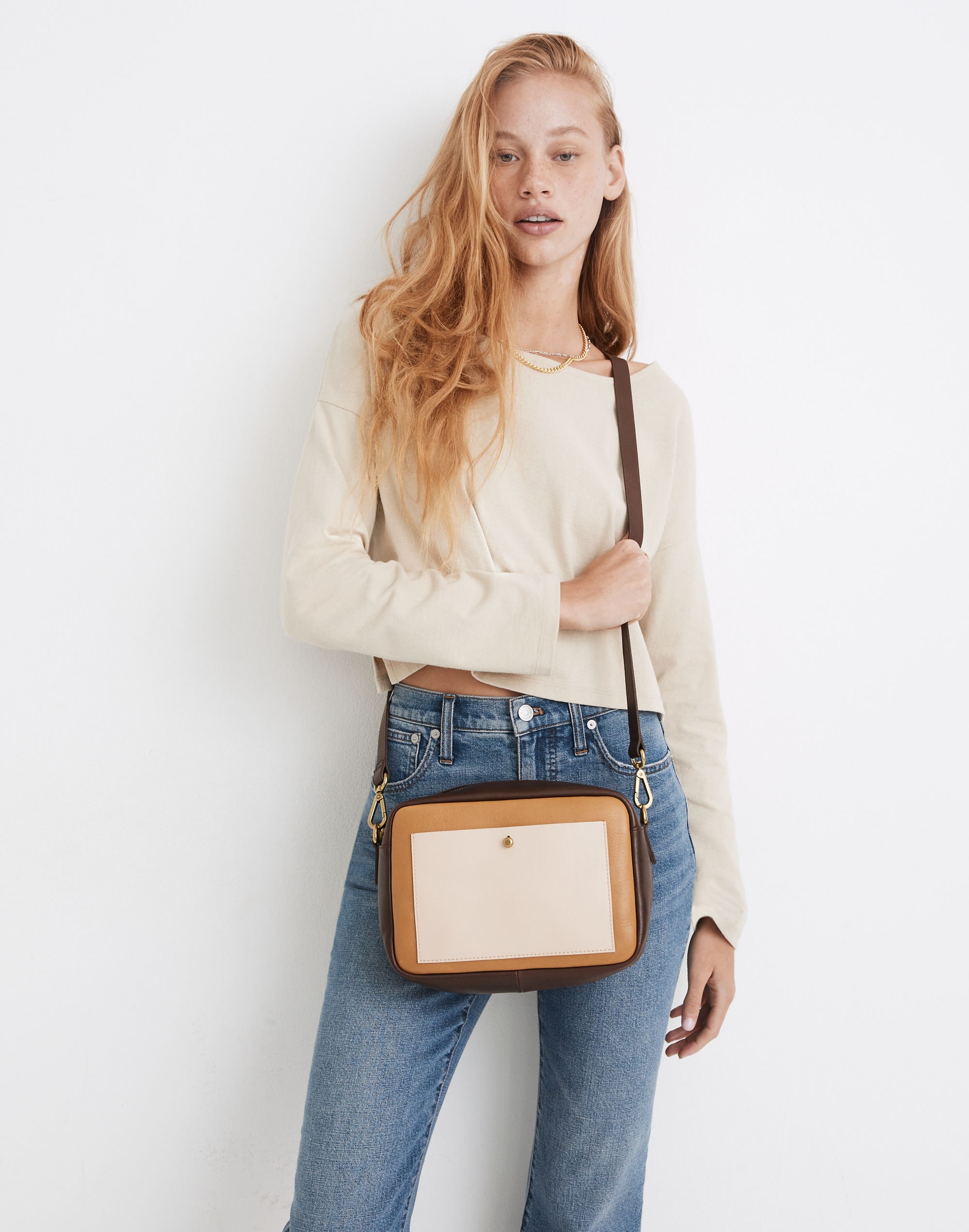 The Large Transport Camera Bag in Colorblock