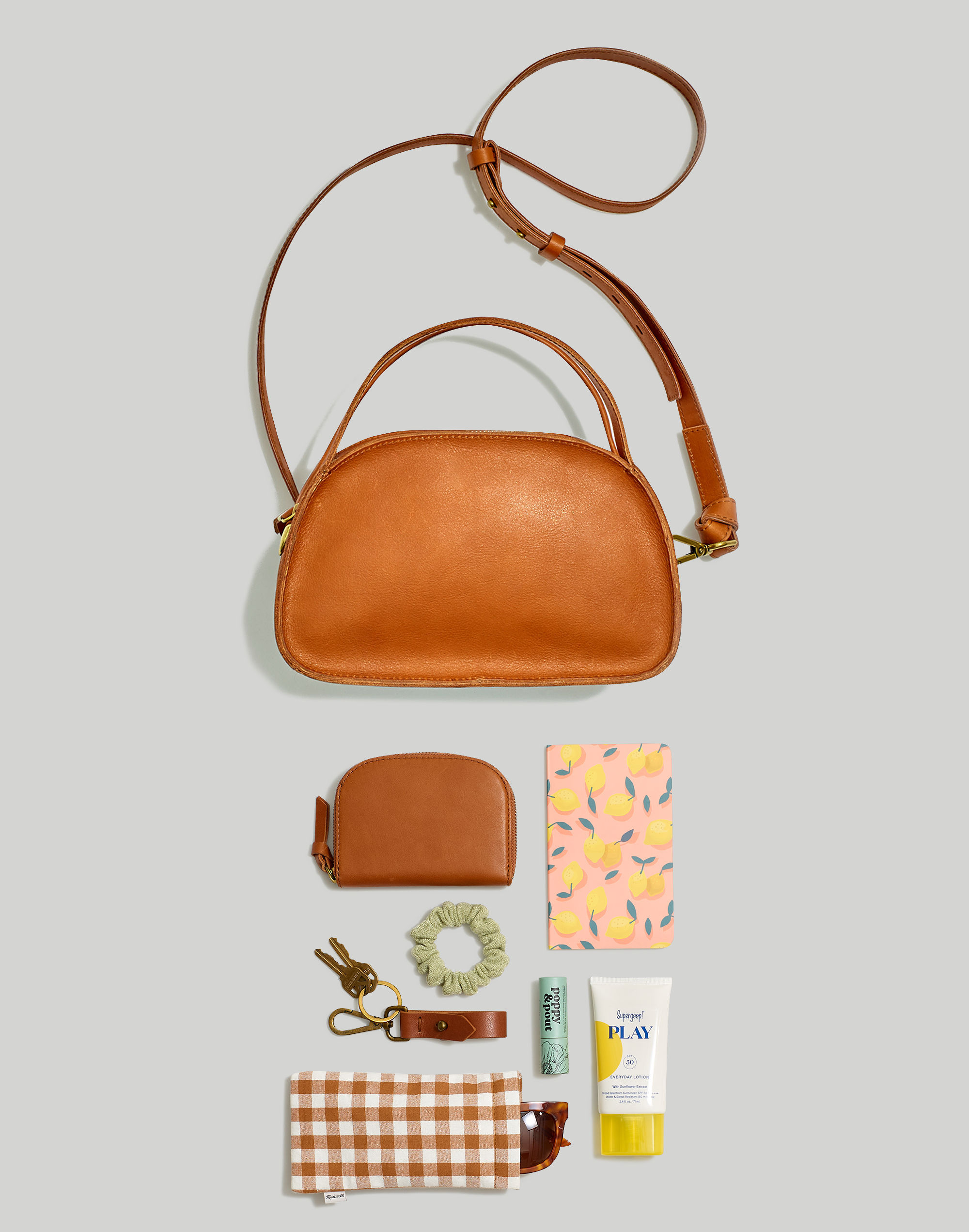 The Sydney Zip-Top Crossbody Bag