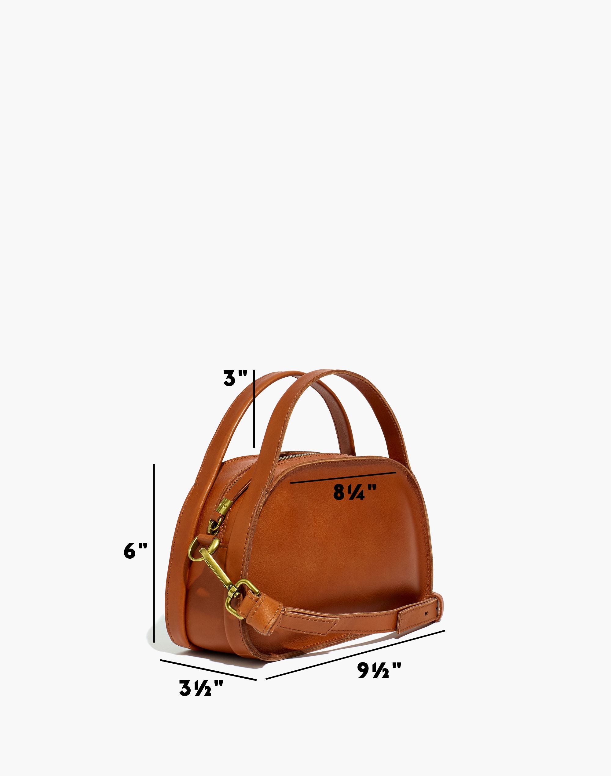 The Sydney Zip-Top Crossbody Bag