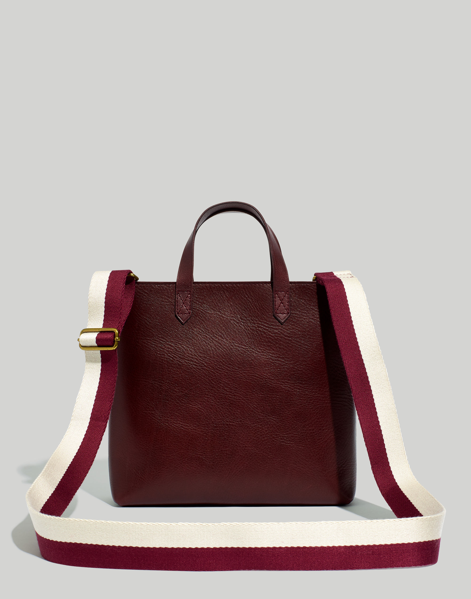 The Zip-Top Transport Crossbody: Colorblock Webbing Strap Edition