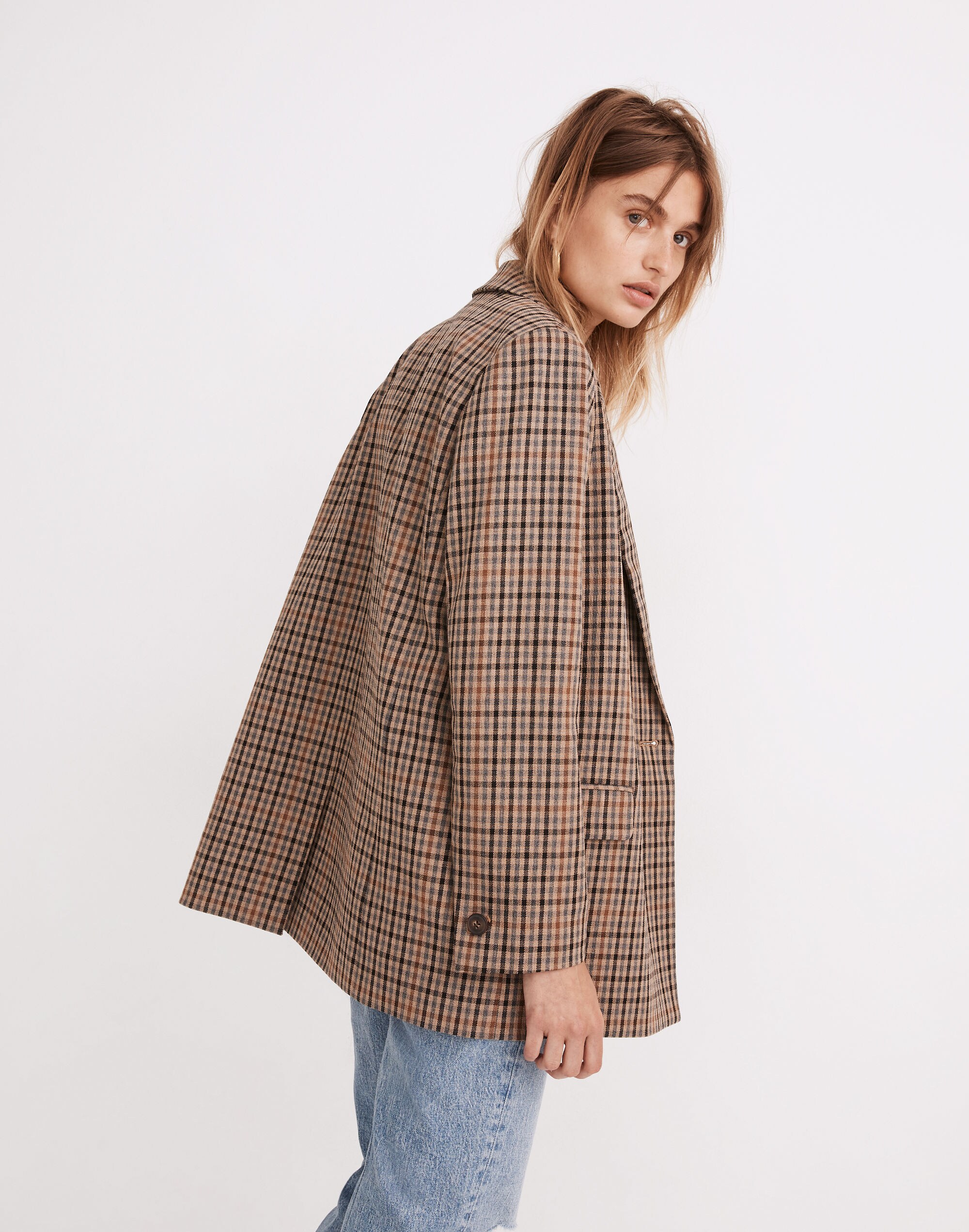 Dorset Blazer in Coster Plaid