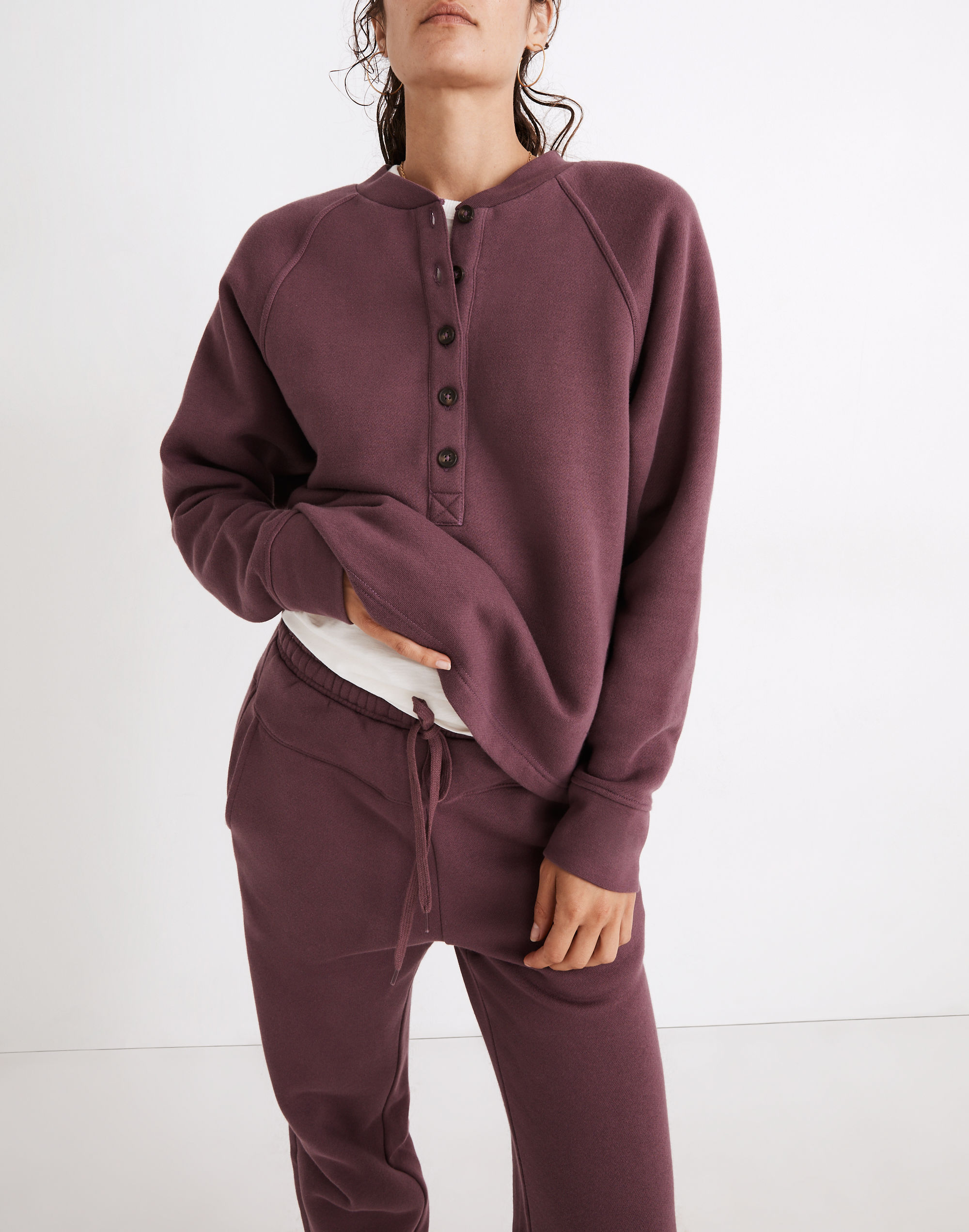 MWL Betterterry Henley Sweatshirt