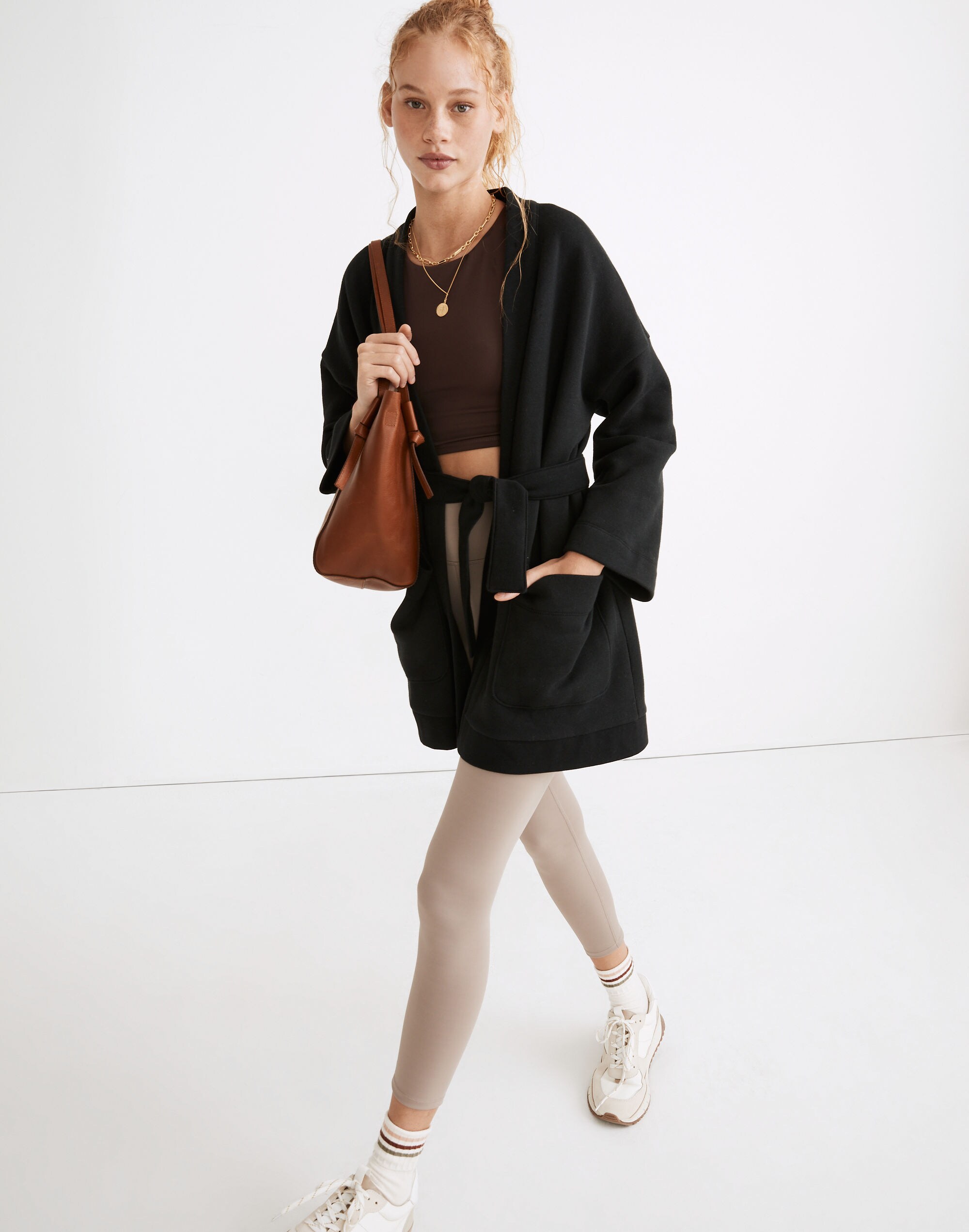 MWL Betterterry Wrap Sweatshirt Jacket | Madewell