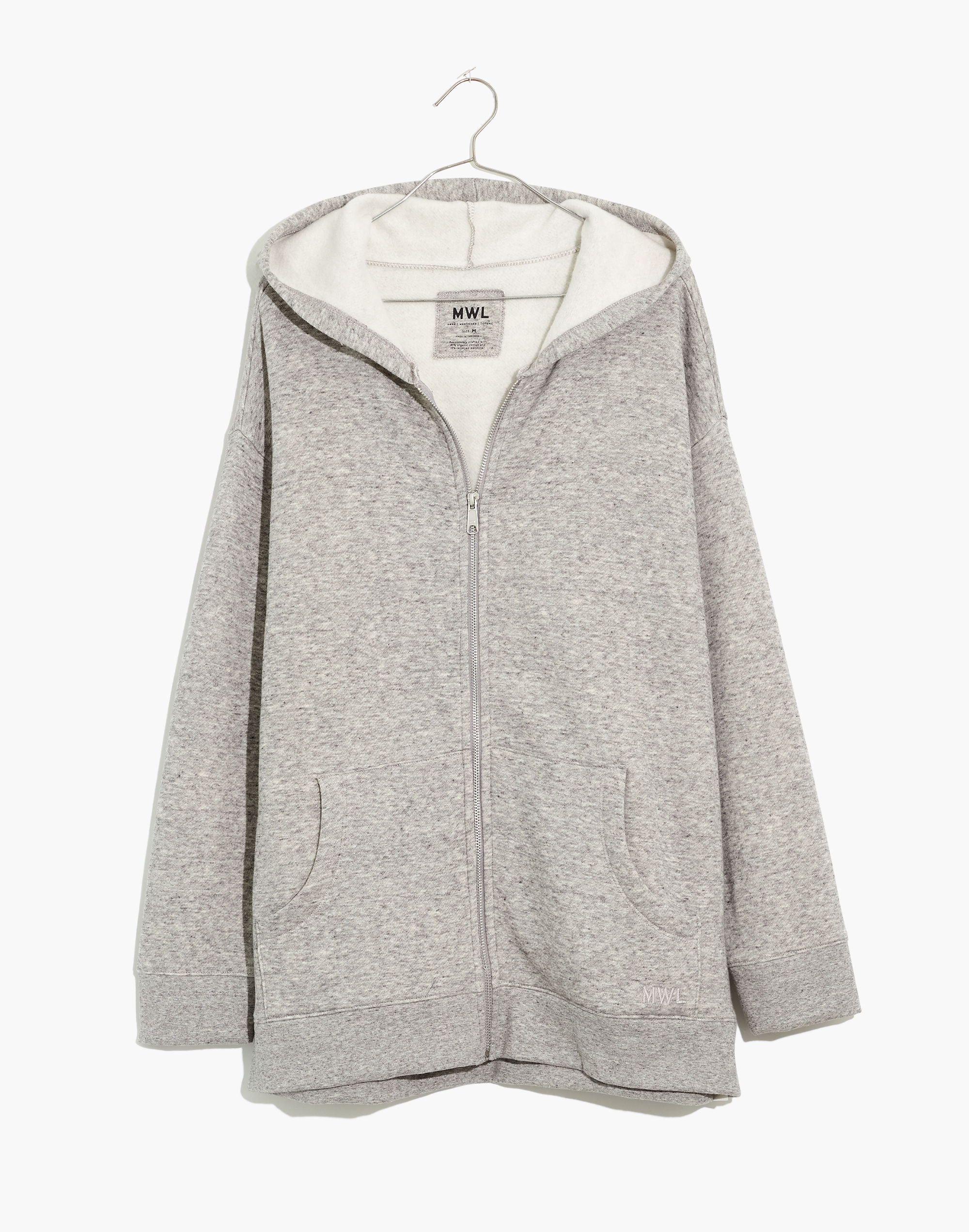 MWL Betterterry Full-Zip Long Hoodie Sweatshirt