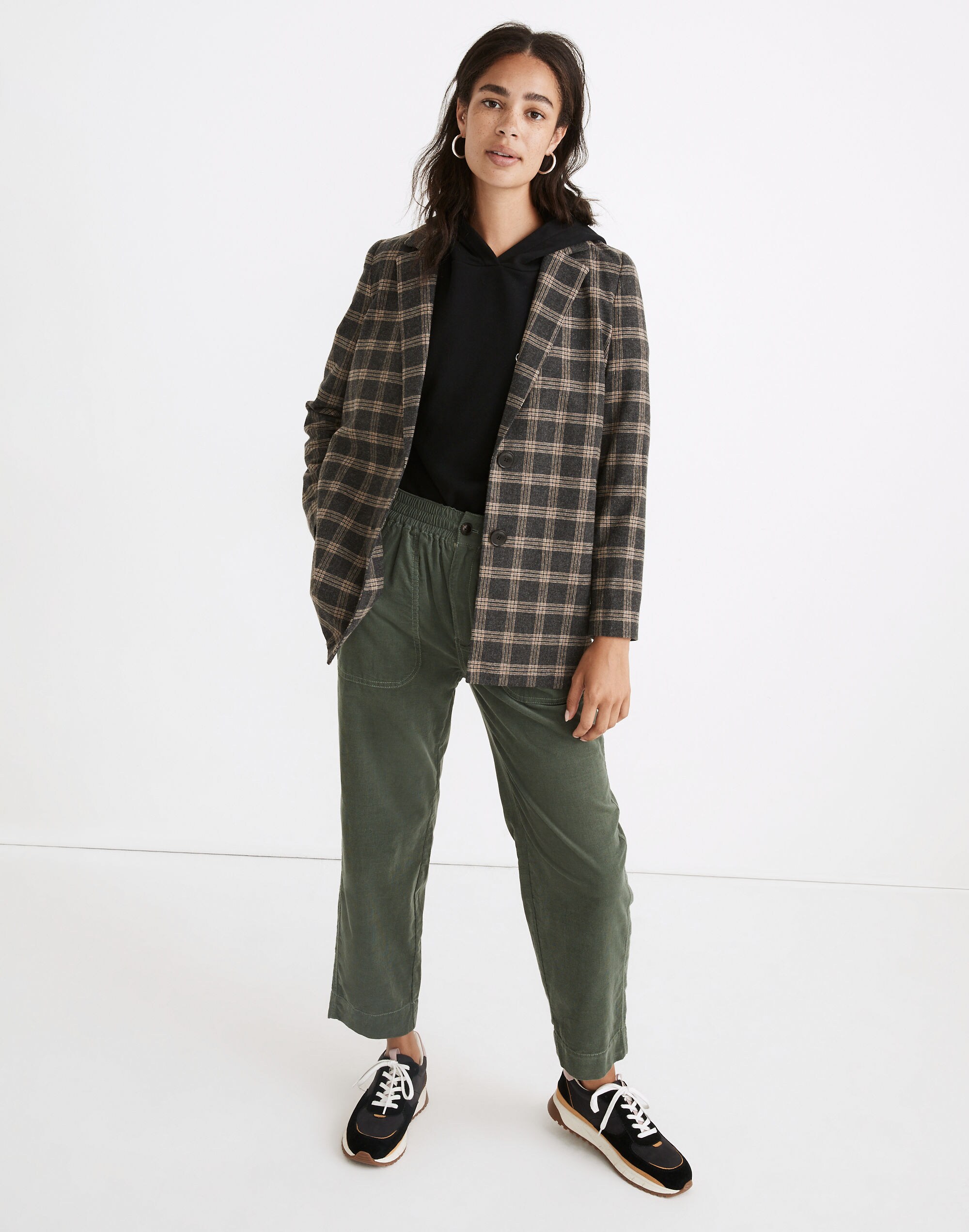 dorset blazer in windowpane