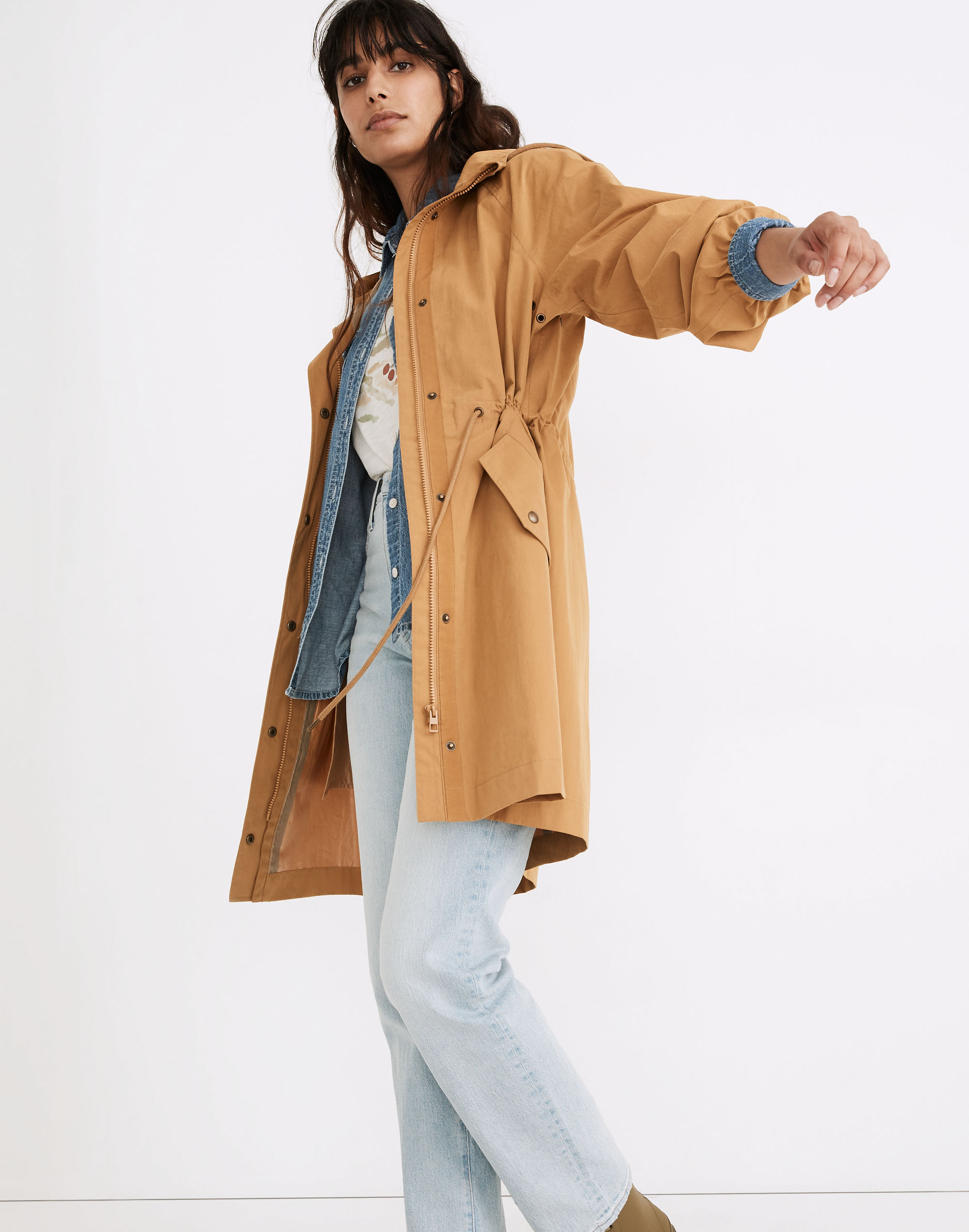 waterproof addition anorak raincoat