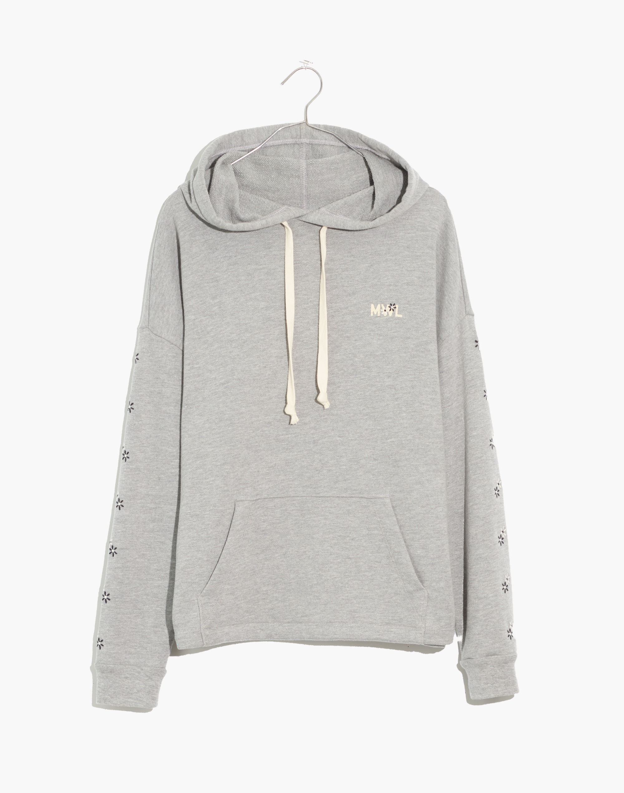 MWL Easygoing Hoodie Sweatshirt: Flower Embroidered Edition