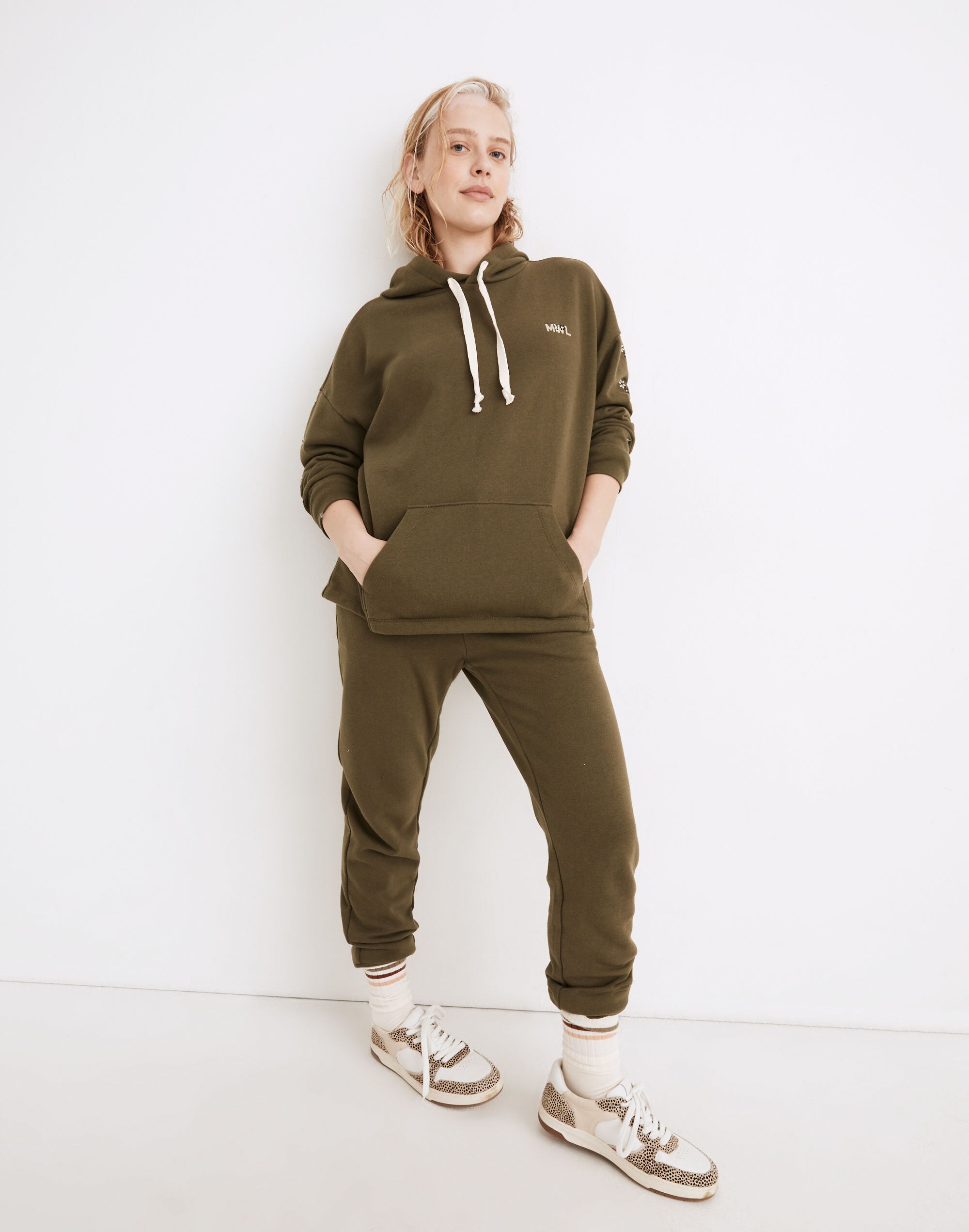 MWL Easygoing Hoodie Sweatshirt: Flower Embroidered Edition