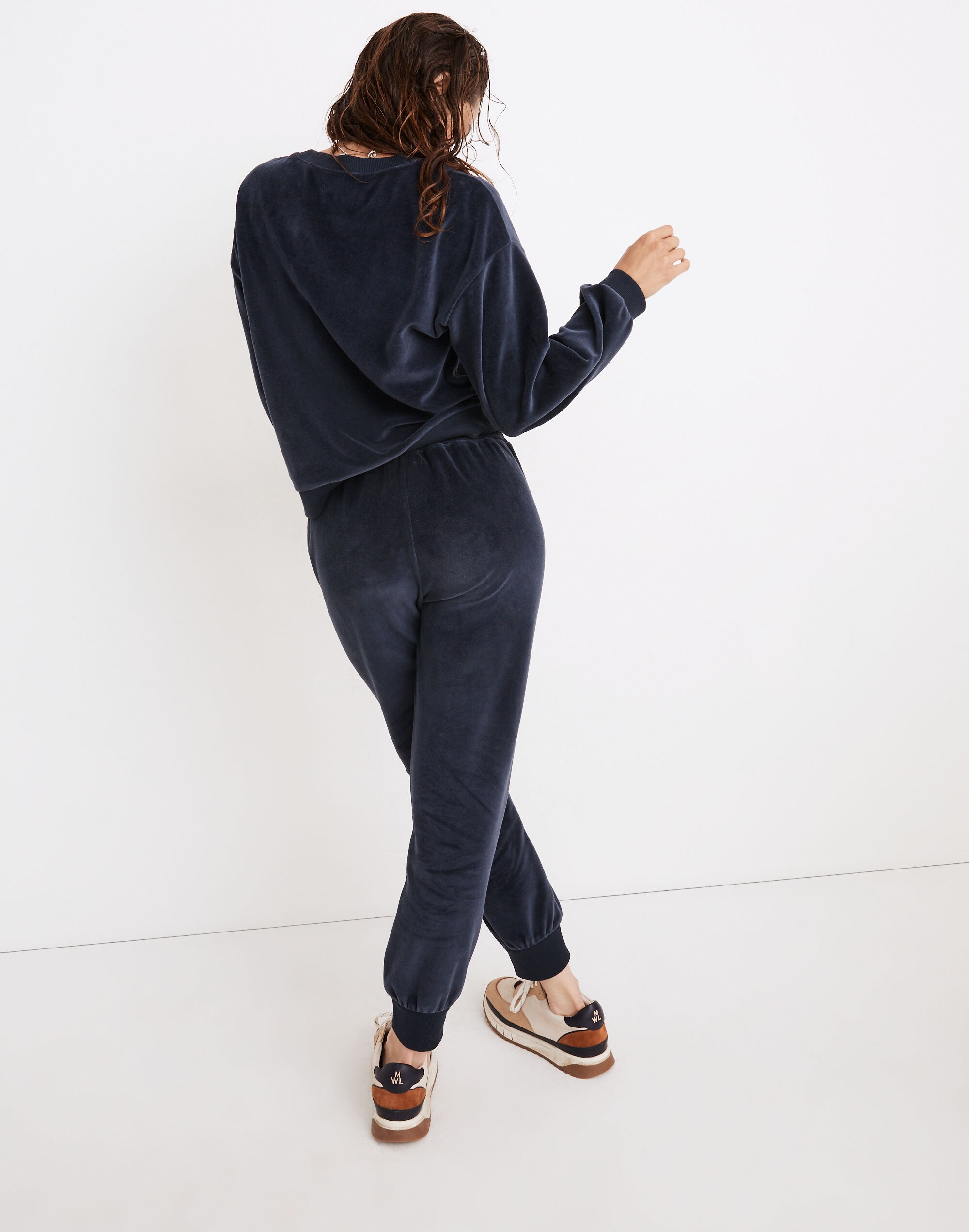 MWL Velour Crewneck Sweatshirt