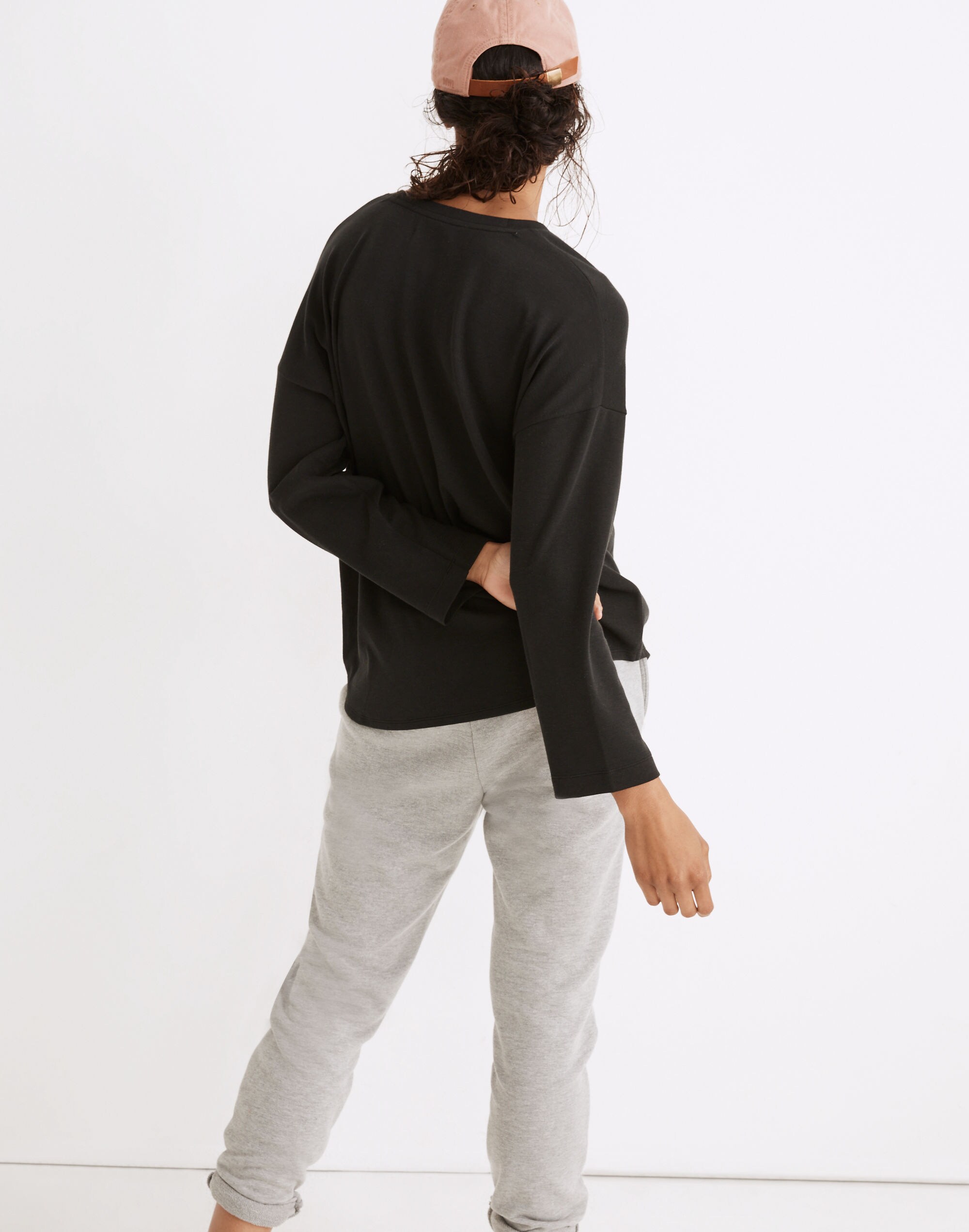MWL Breeze Henley Shirttail Tee