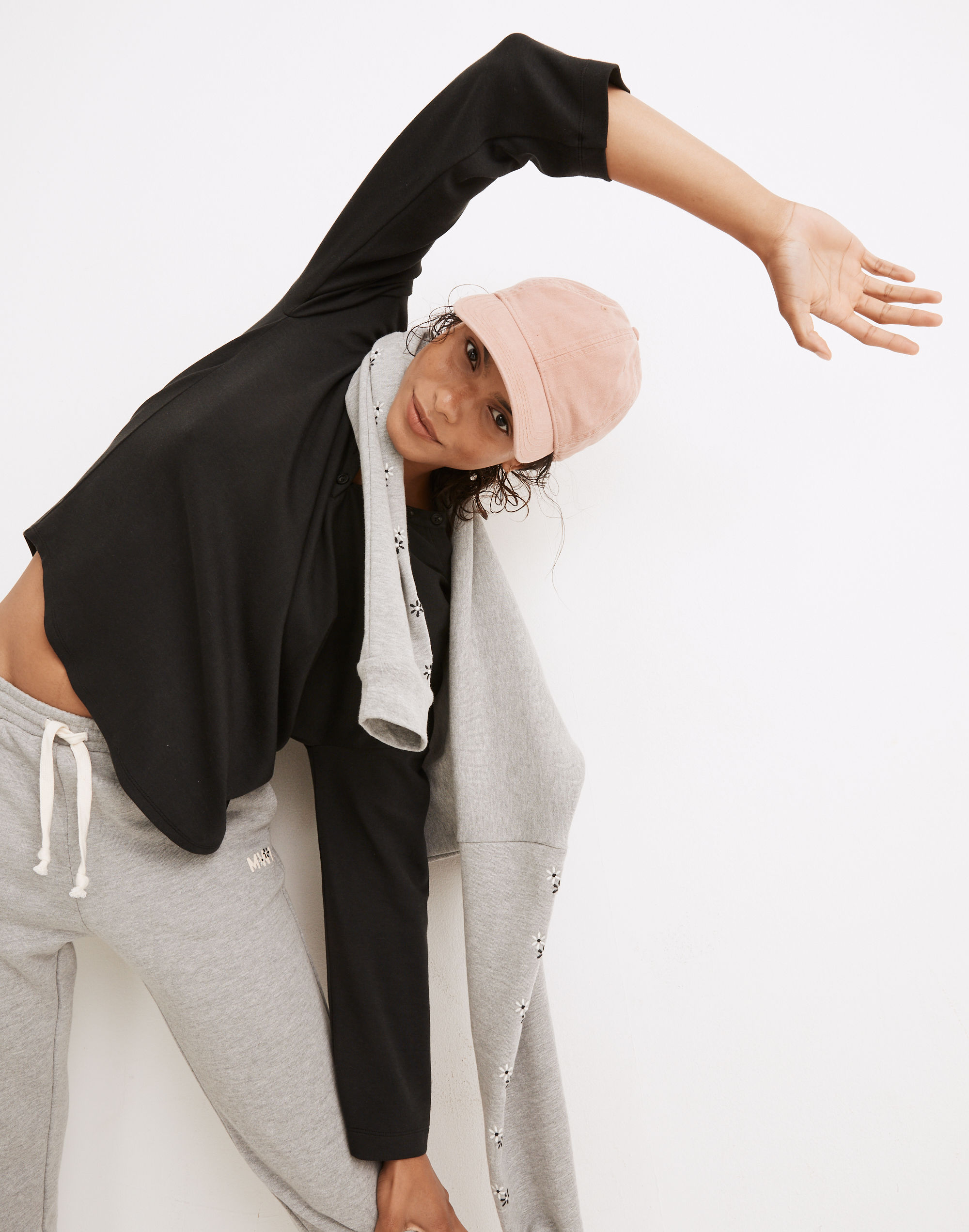 MWL Breeze Henley Shirttail Tee