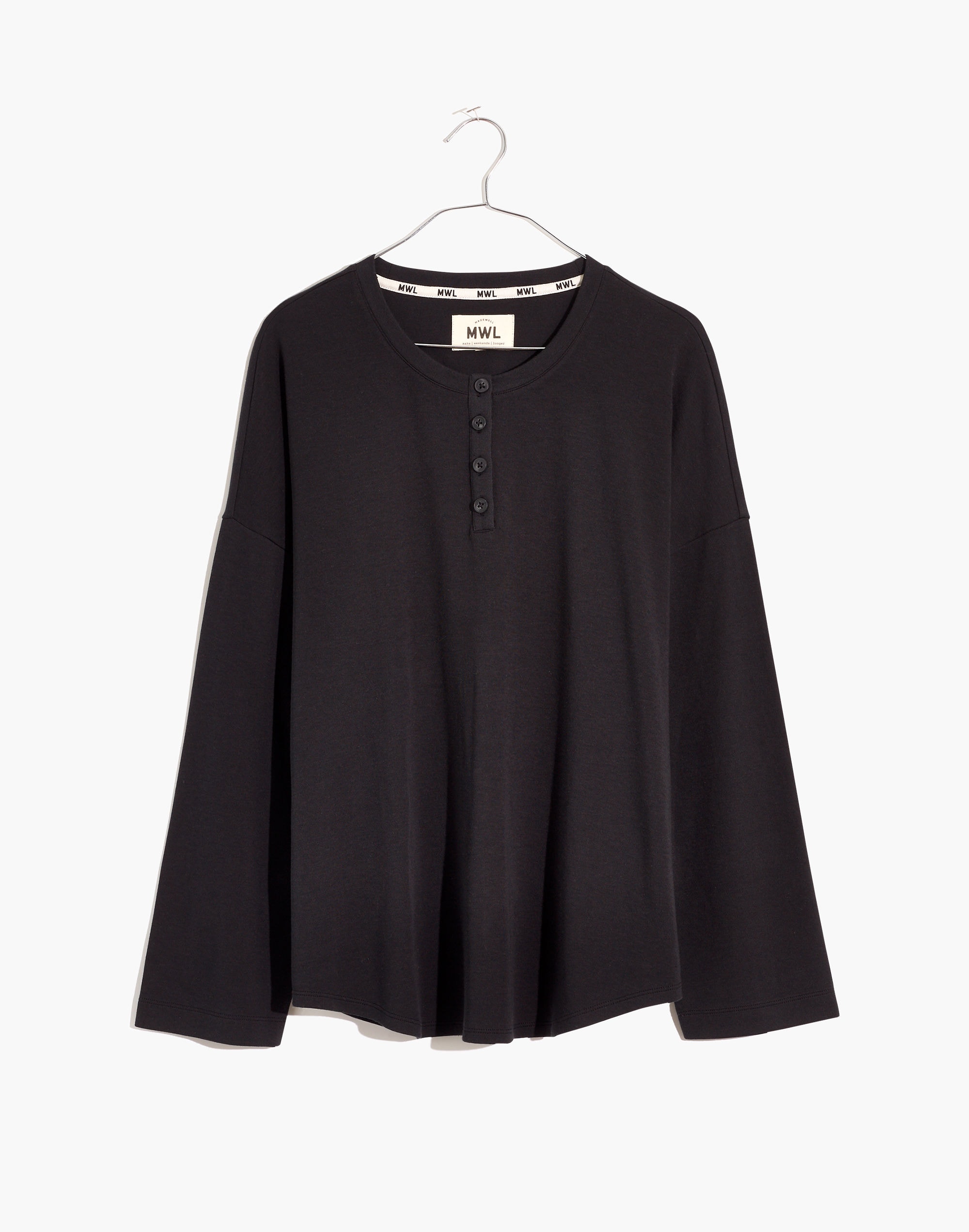 MWL Breeze Henley Shirttail Tee