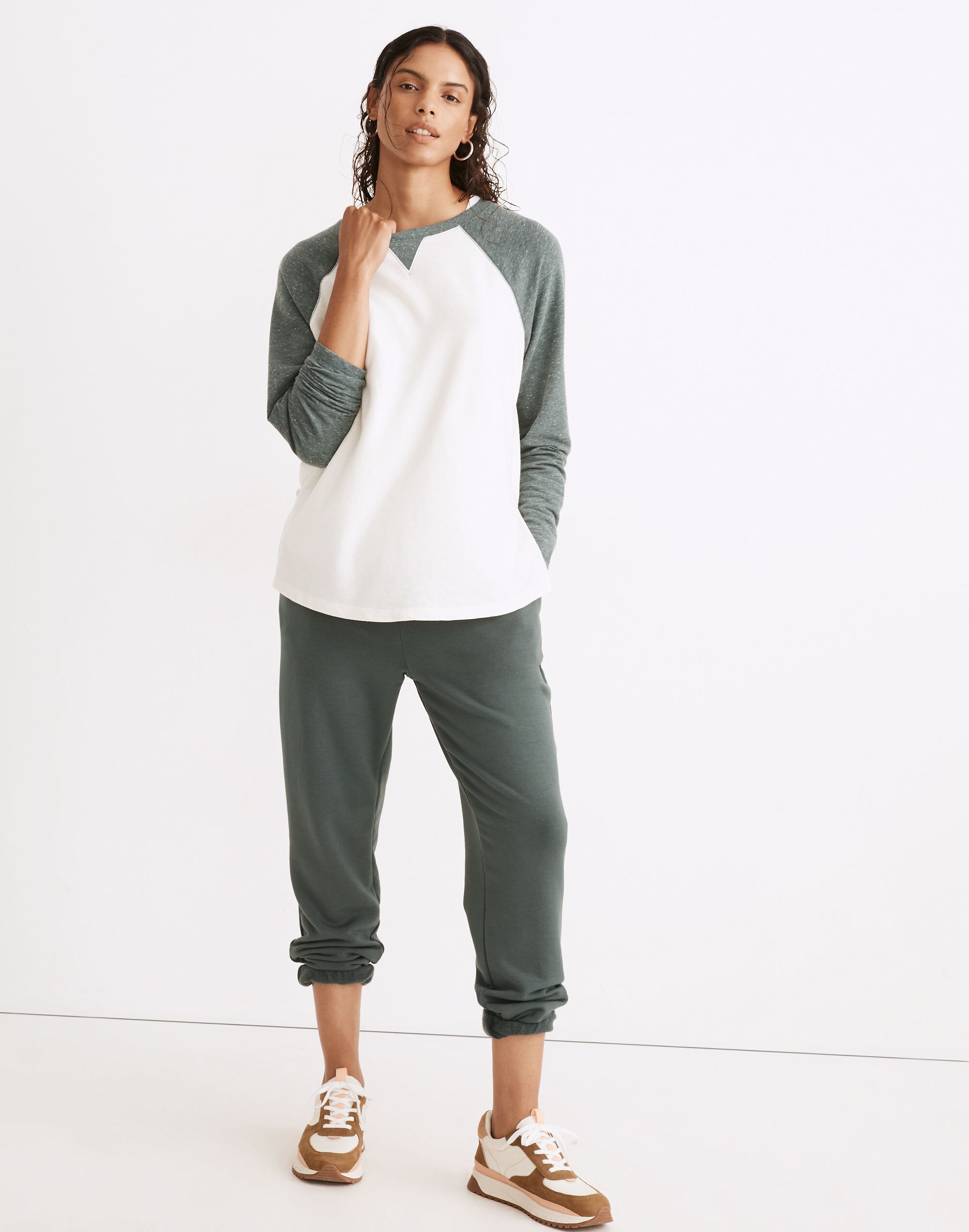 MWL Skyterry Baseball Tee in Colorblock