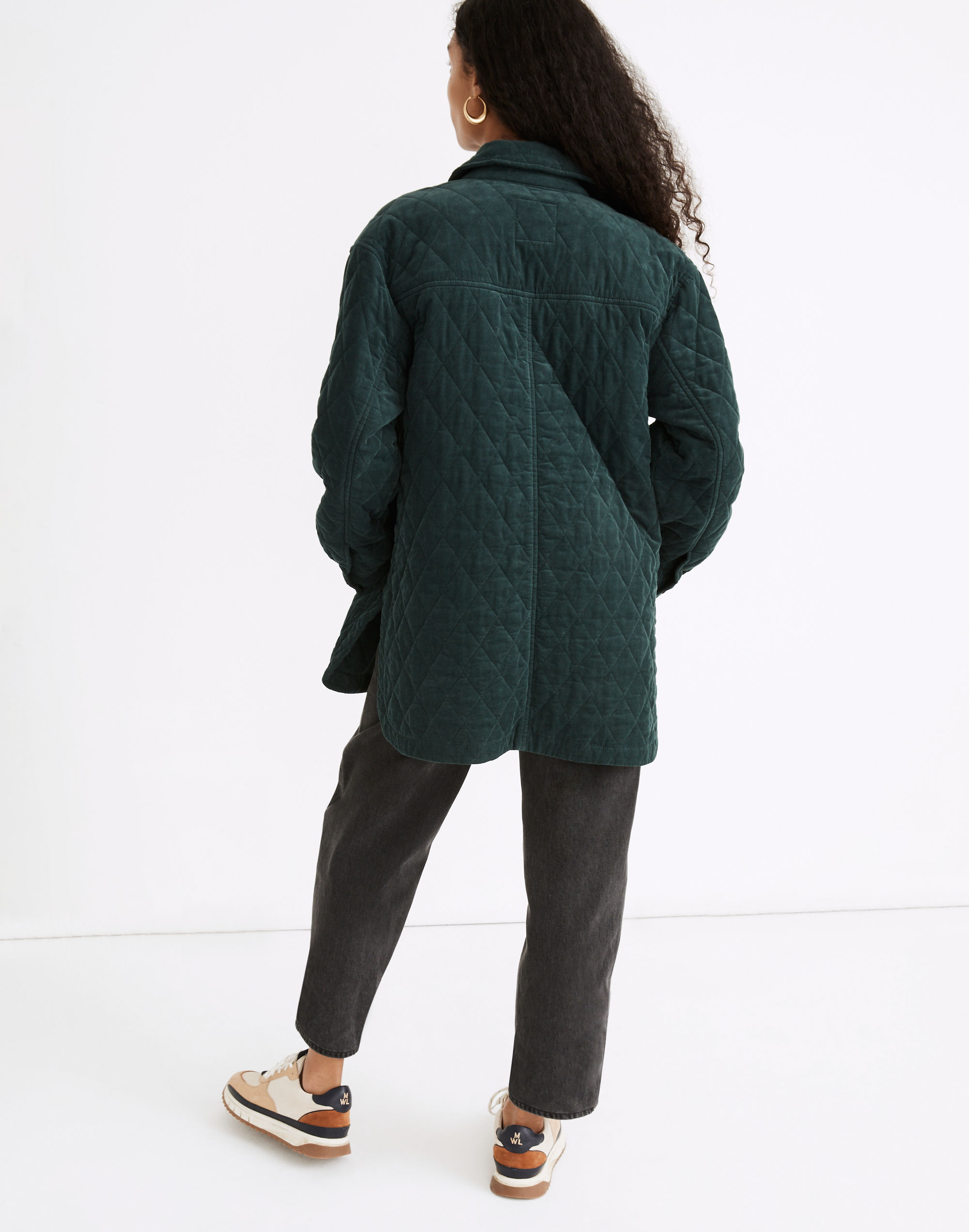 Belrose Shirt-Jacket in Quilted Corduroy