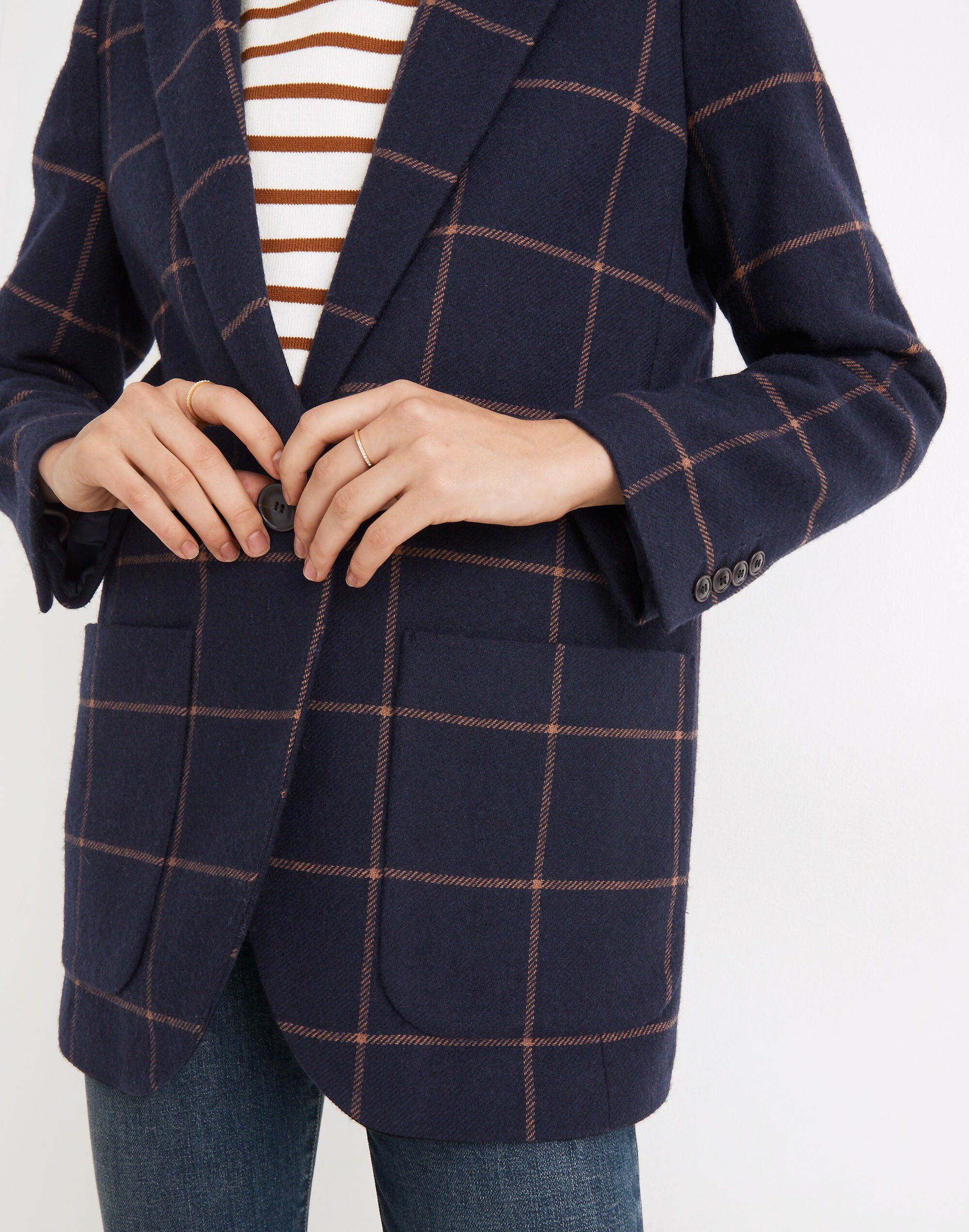 Larsen Blazer in Windowpane