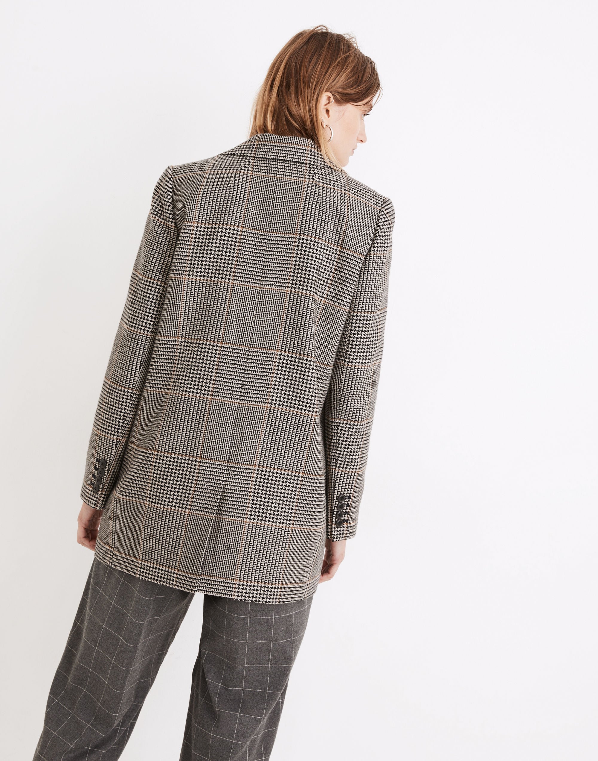 Larsen Blazer in Glen Plaid