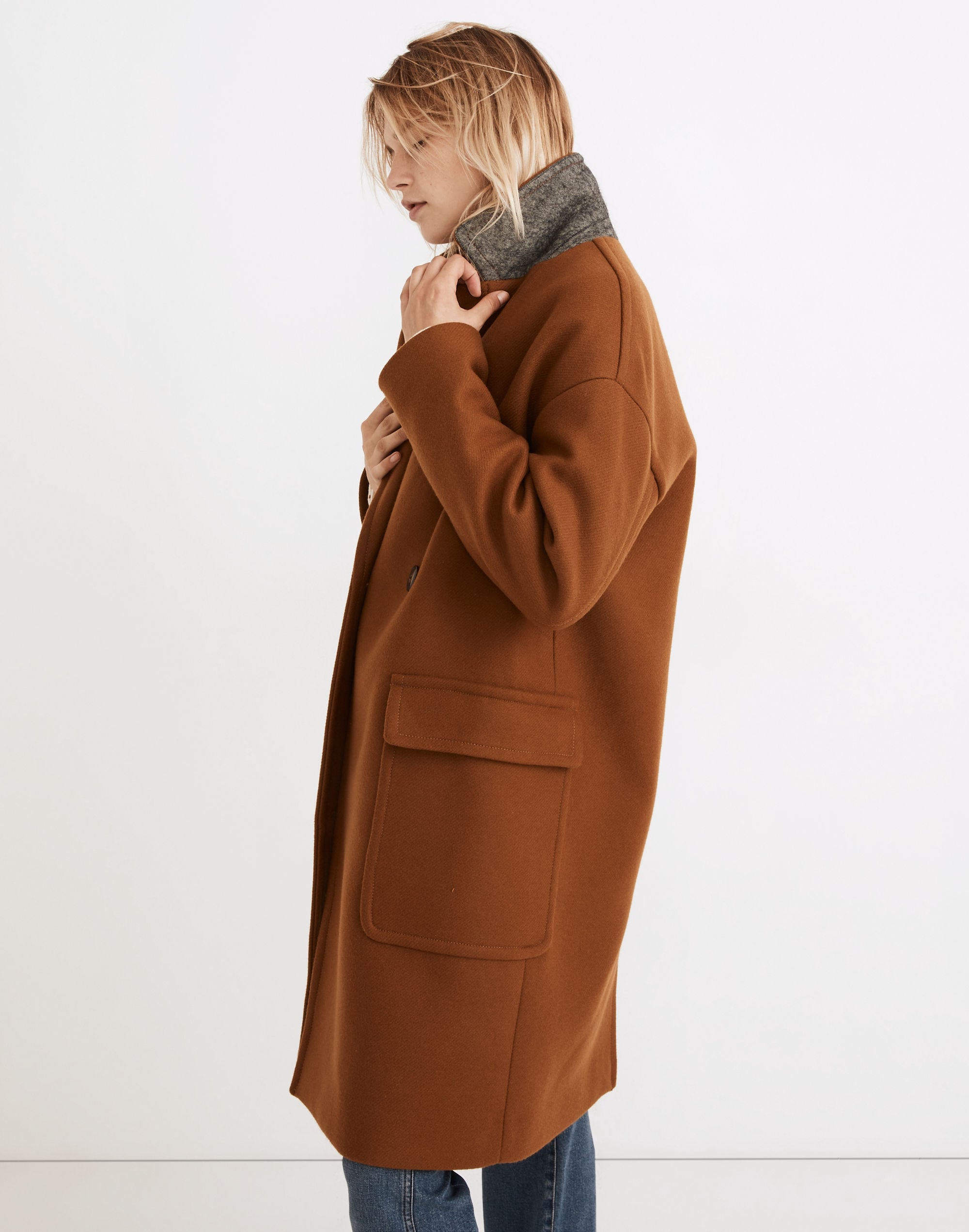 Averdon Coat in Insuluxe Fabric