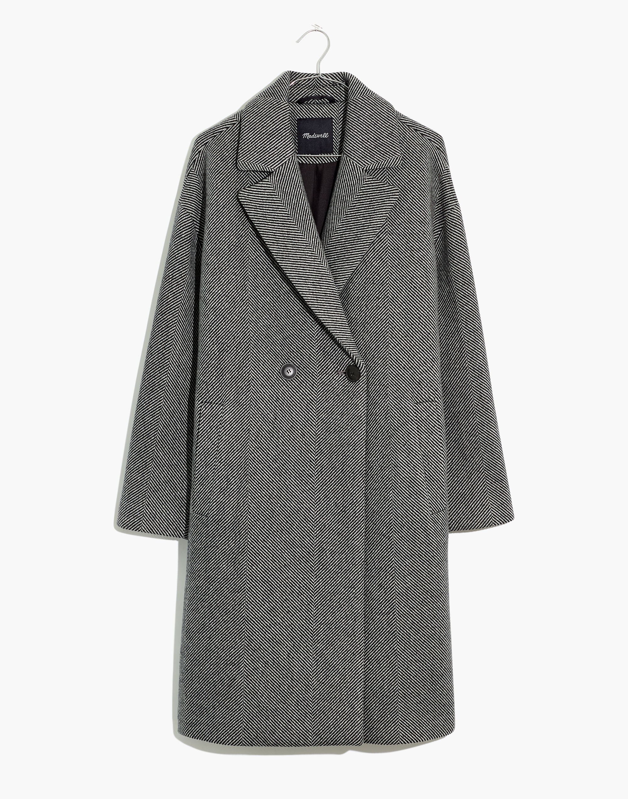 Averdon Coat in Herringbone Insuluxe Fabric