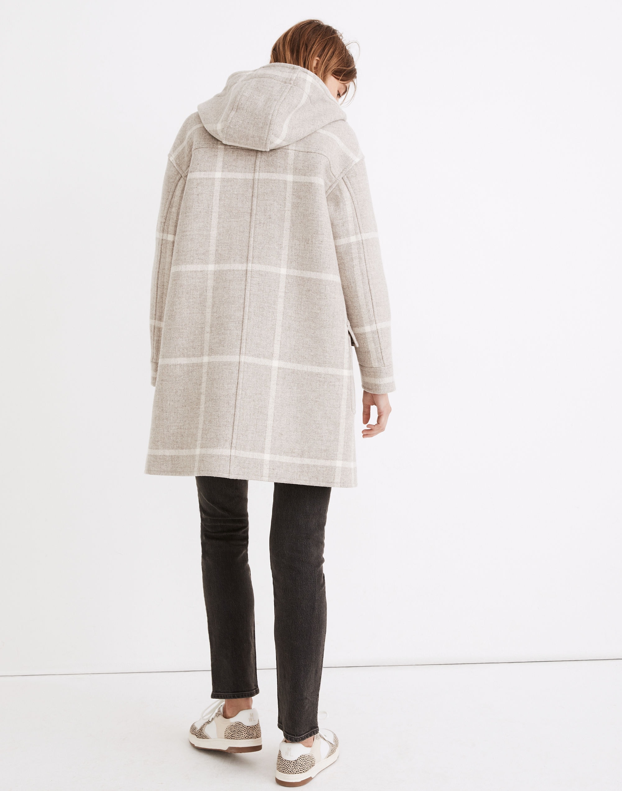 Windowpane Lynnford Coat in Undyed Insuluxe Fabric