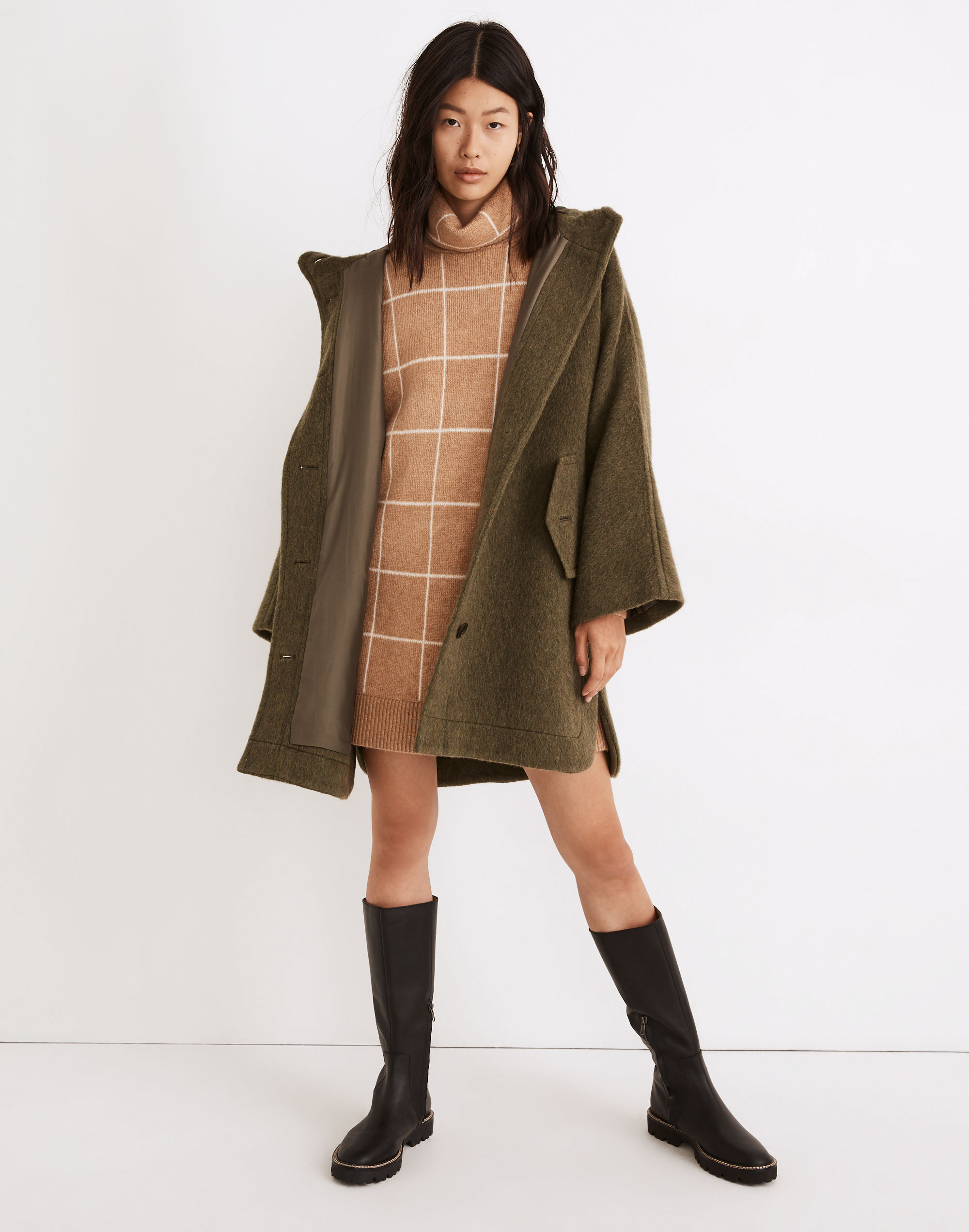 Hemford Poncho Coat