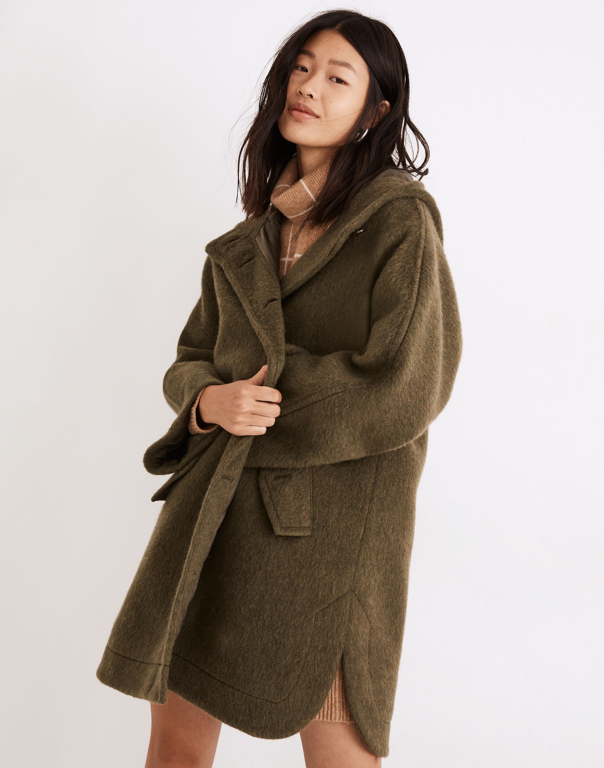 Hemford Poncho Coat
