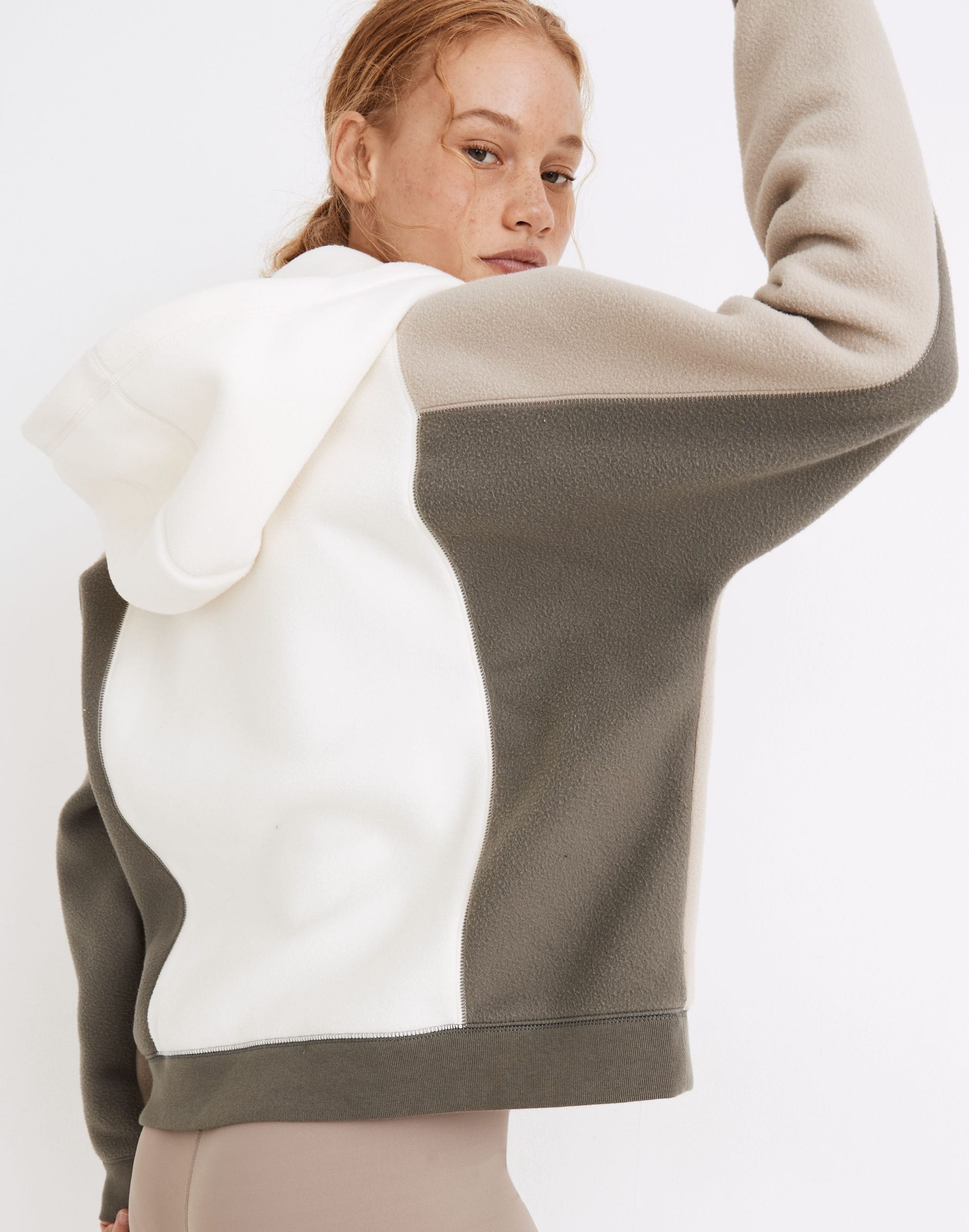 MWL Betterfleece Colorblock Zip Hoodie Sweatshirt