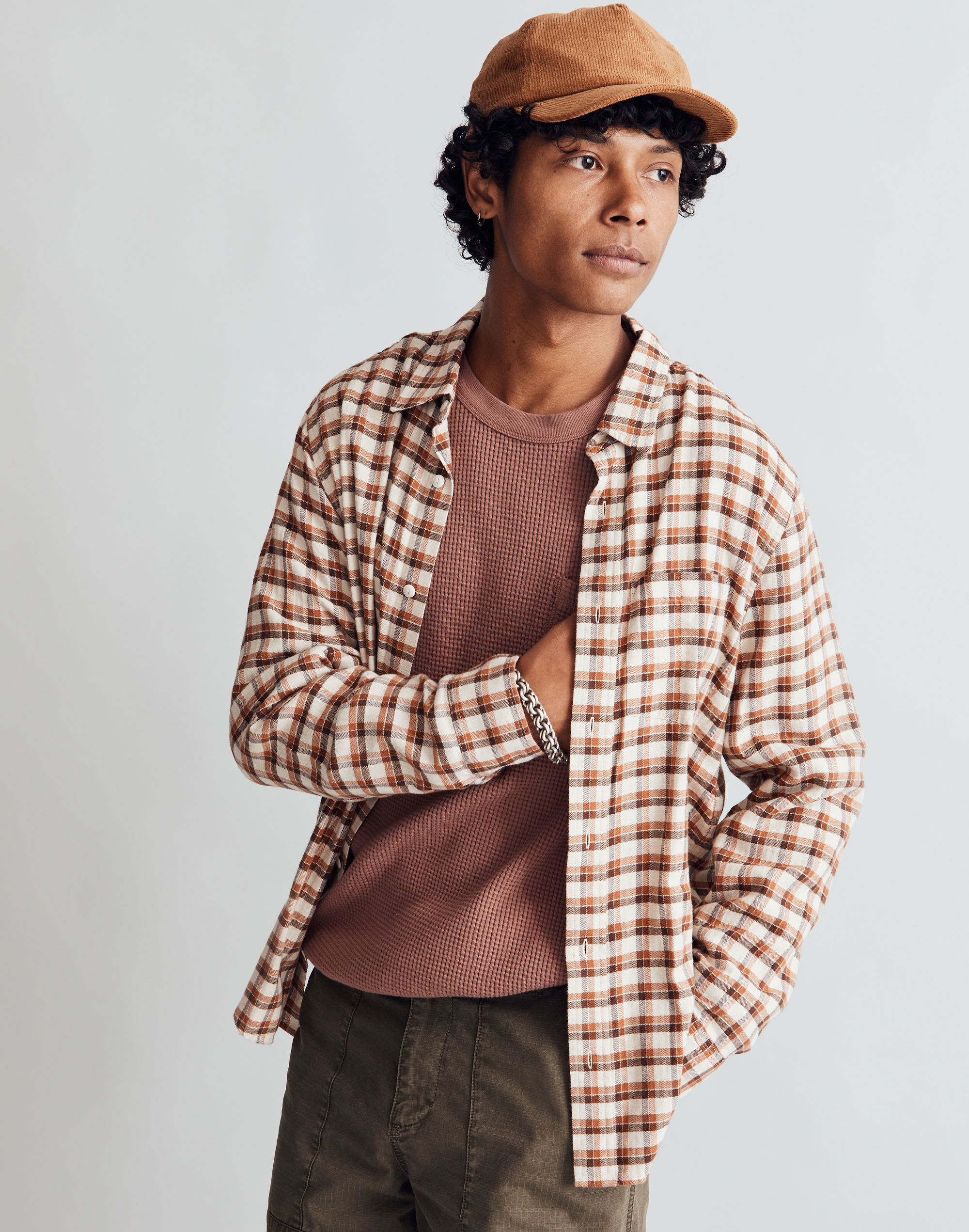 Double-Weave Perfect Long-Sleeve Shirt
