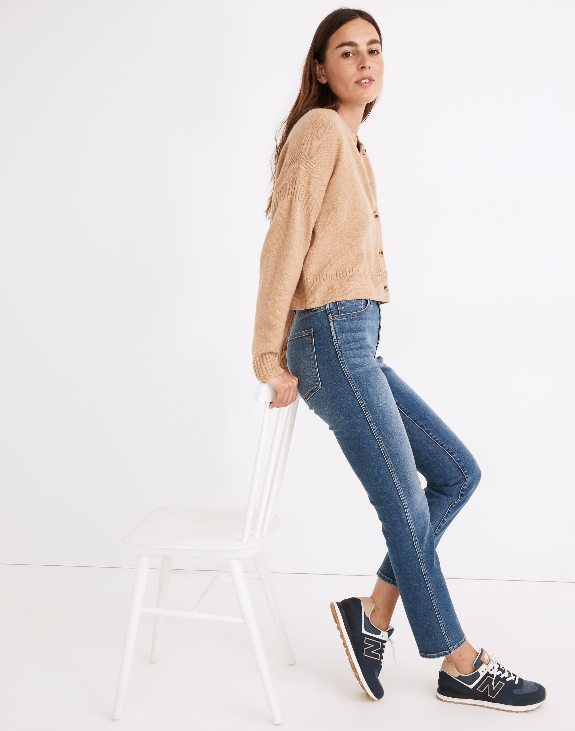 Clemence Cropped Cardigan Sweater