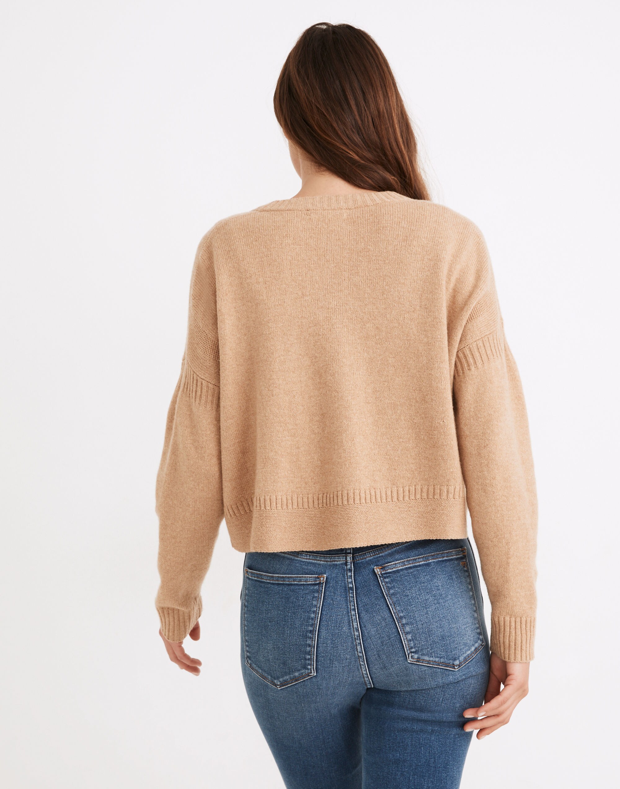 Clemence Cropped Cardigan Sweater