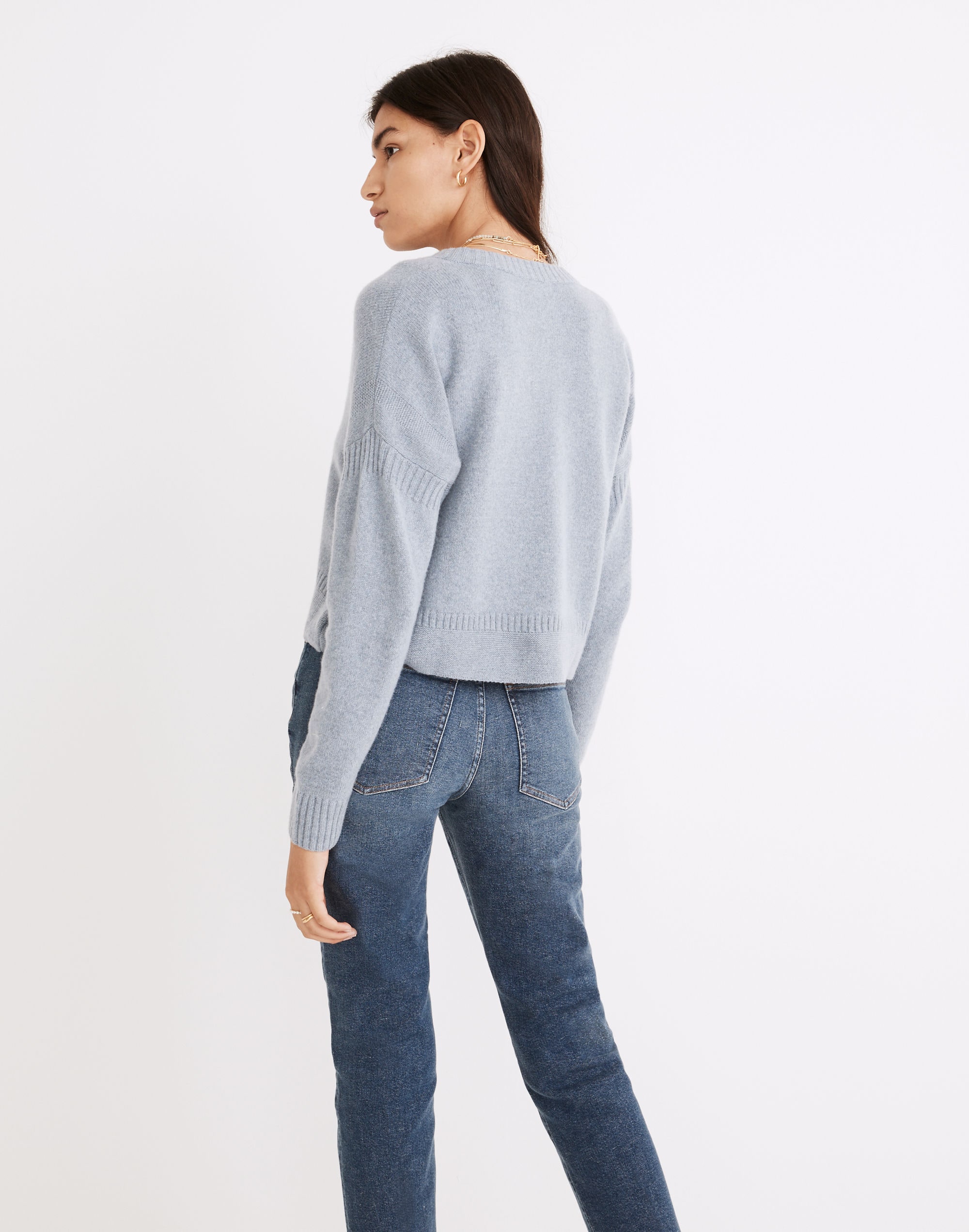 Clemence Cropped Cardigan Sweater