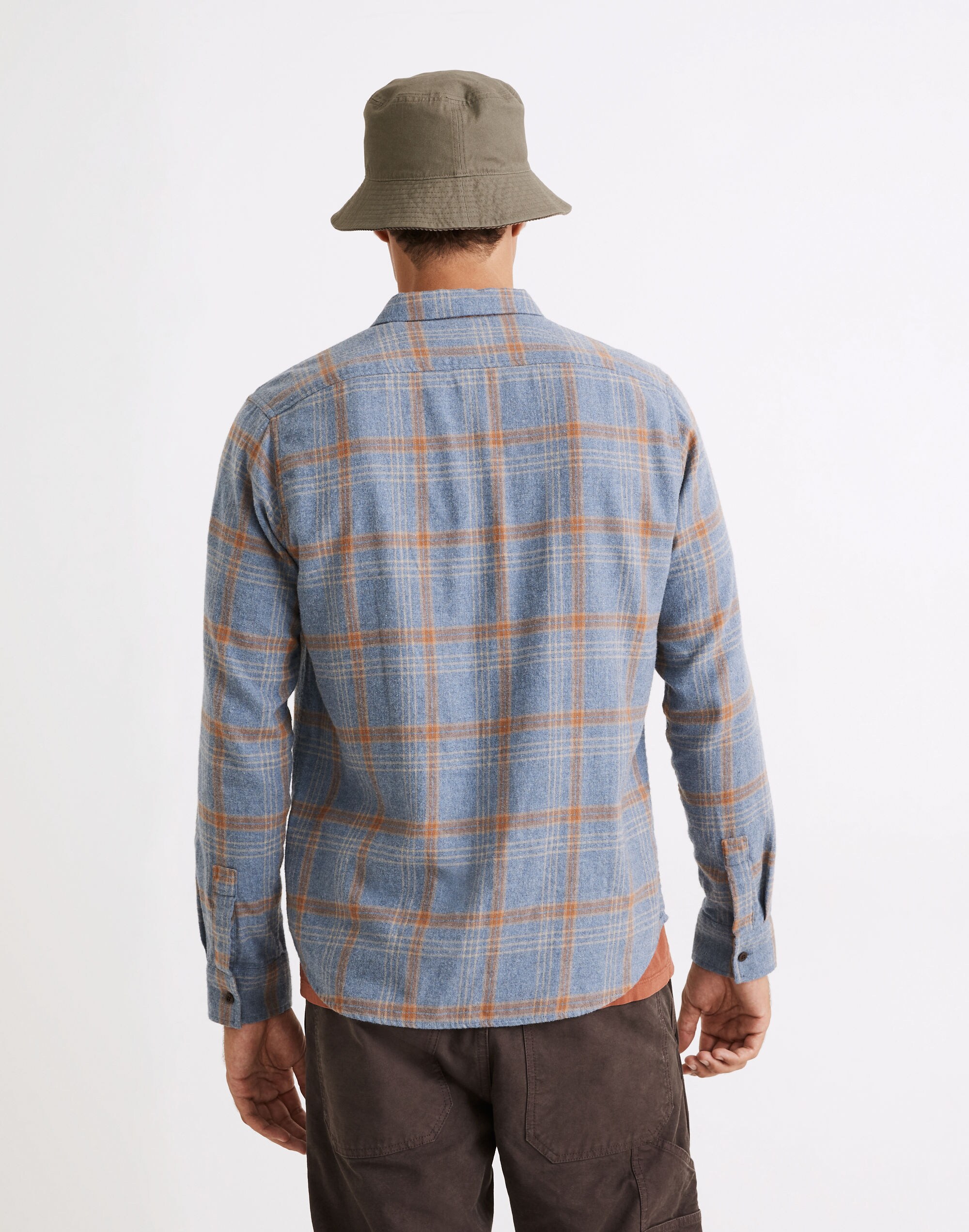 Brushed Twill Perfect Shirt in Plaid