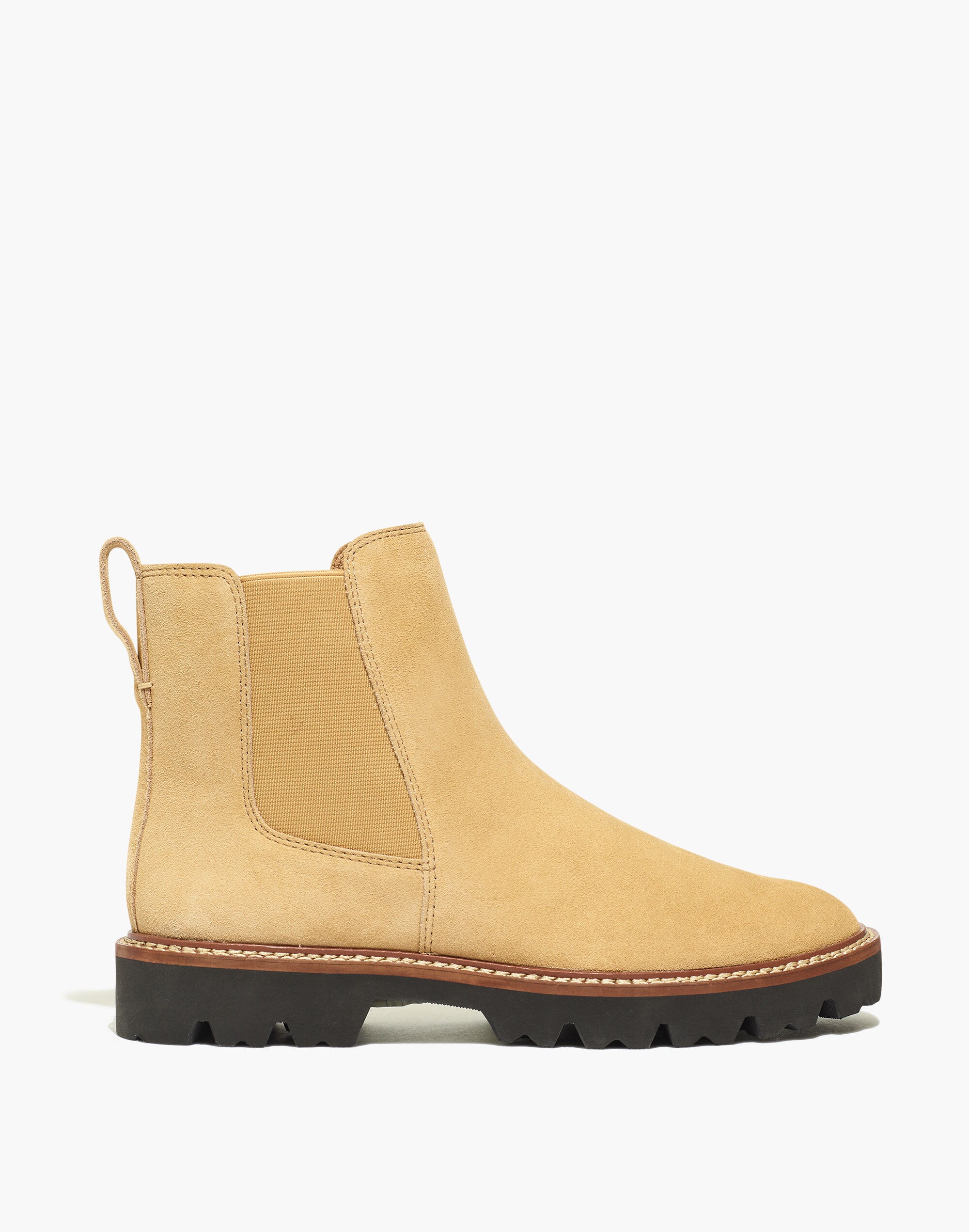 The Citywalk Lugsole Chelsea Boot in Suede