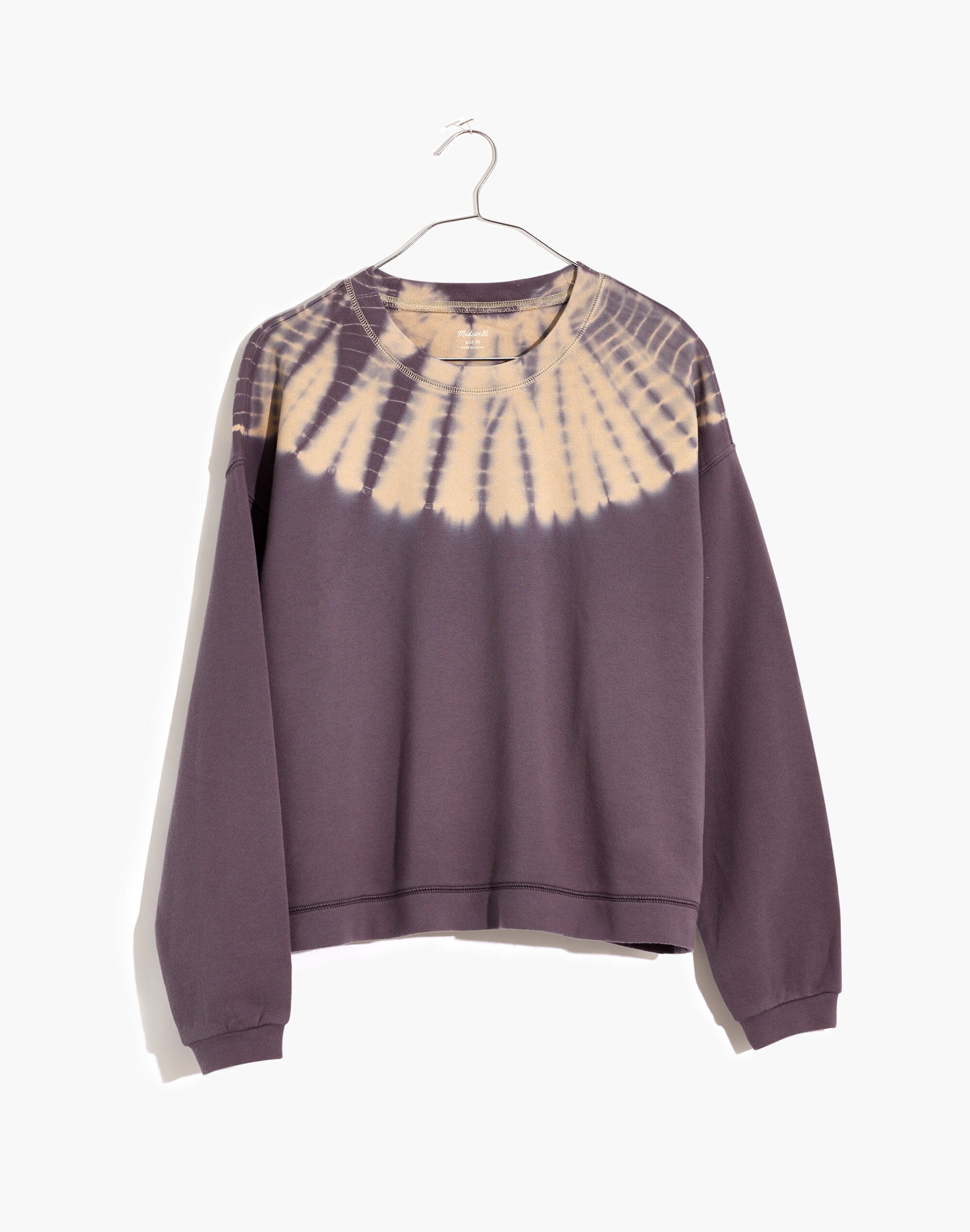 Tie-Dye (Re)sourced Cotton Swing Sweatshirt