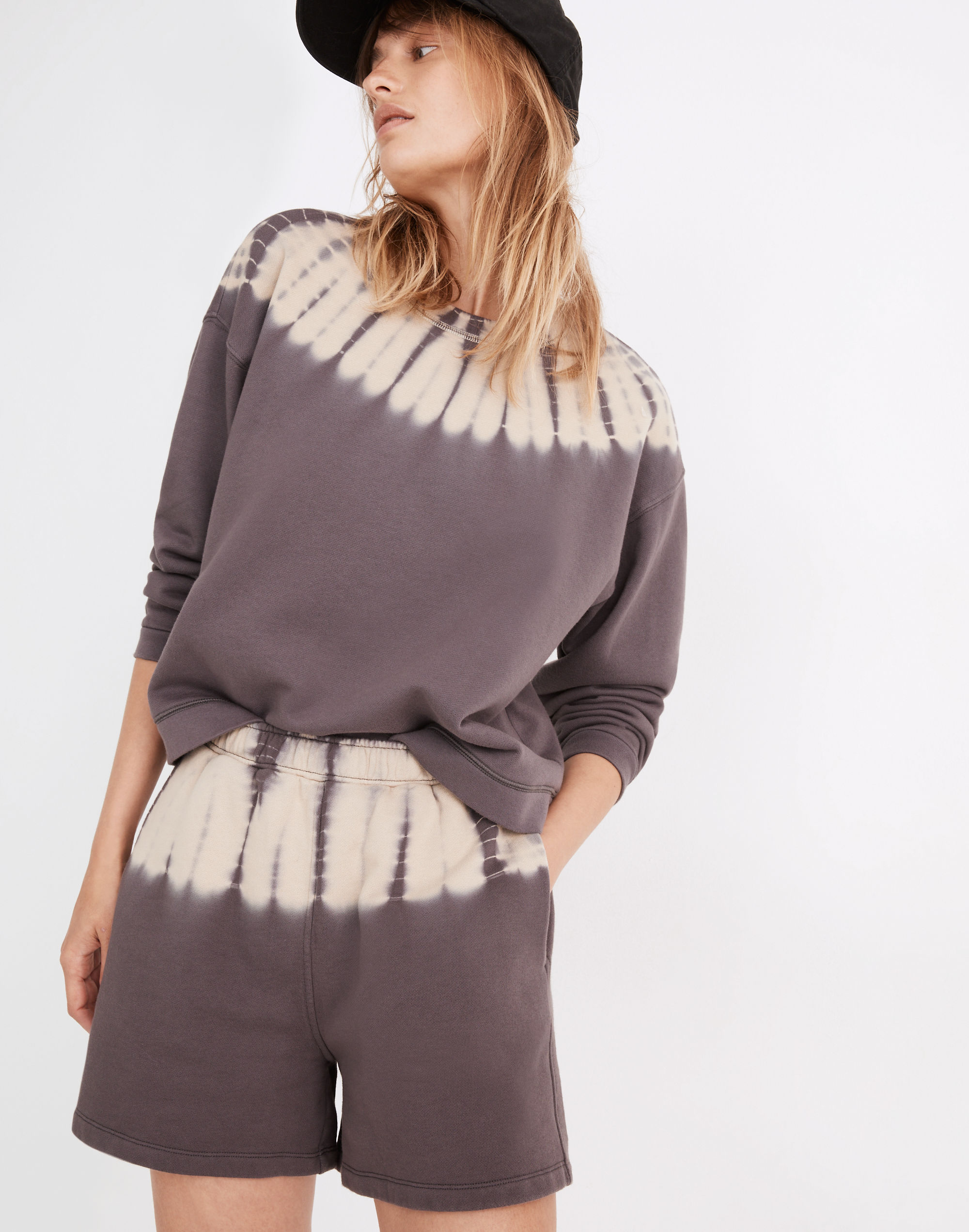 Tie-Dye (Re)sourced Cotton Sweatshorts