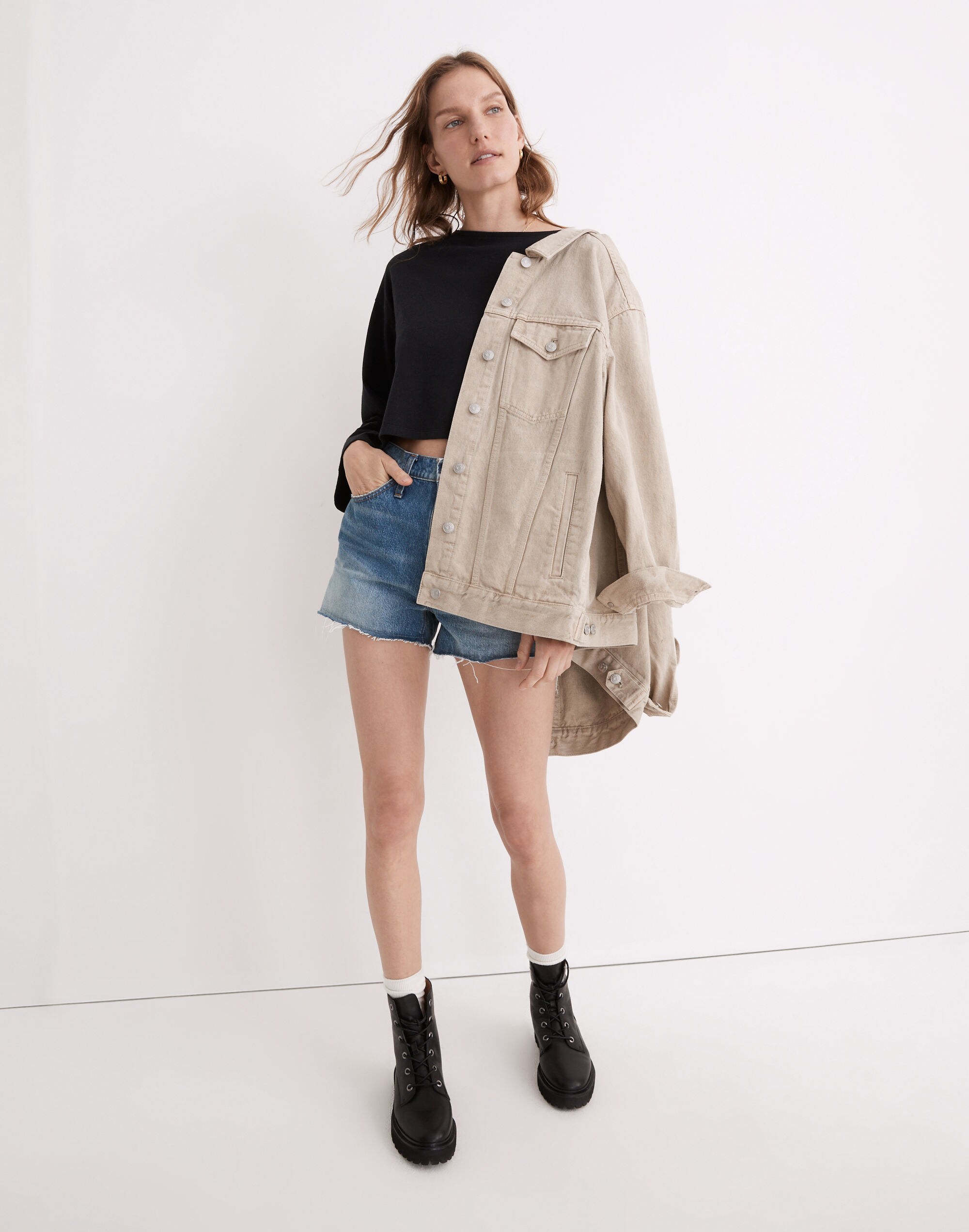Supercrop Long-Sleeve Tee