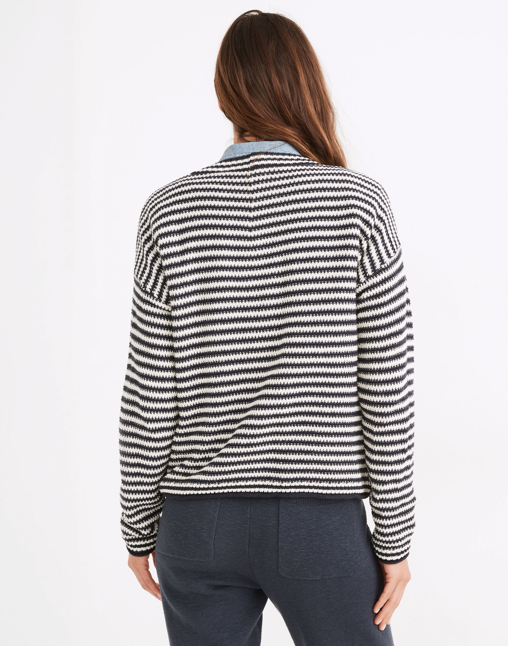 Seagrove Pullover Sweater in Stripe