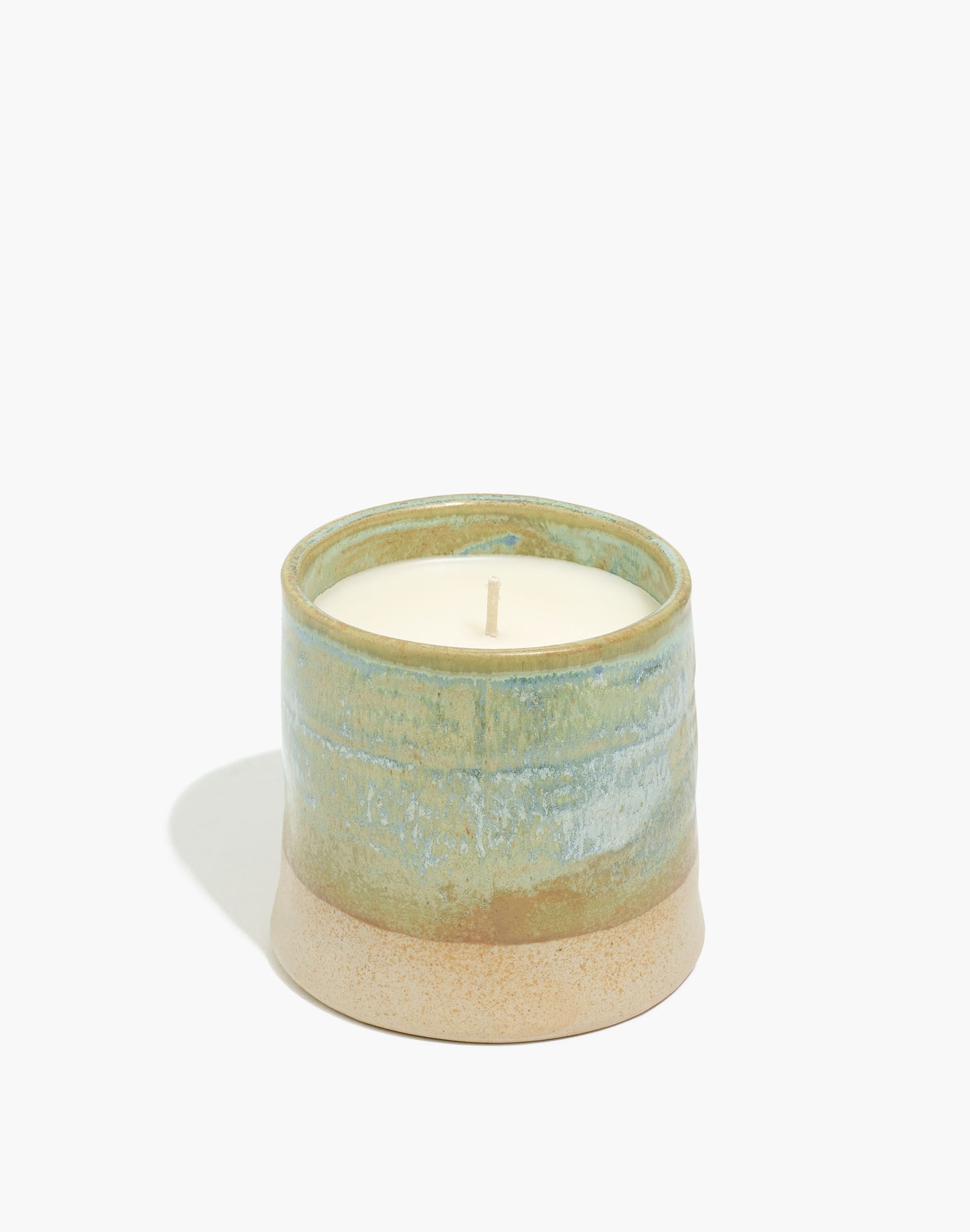 Reactive Glazed Ceramic Candle