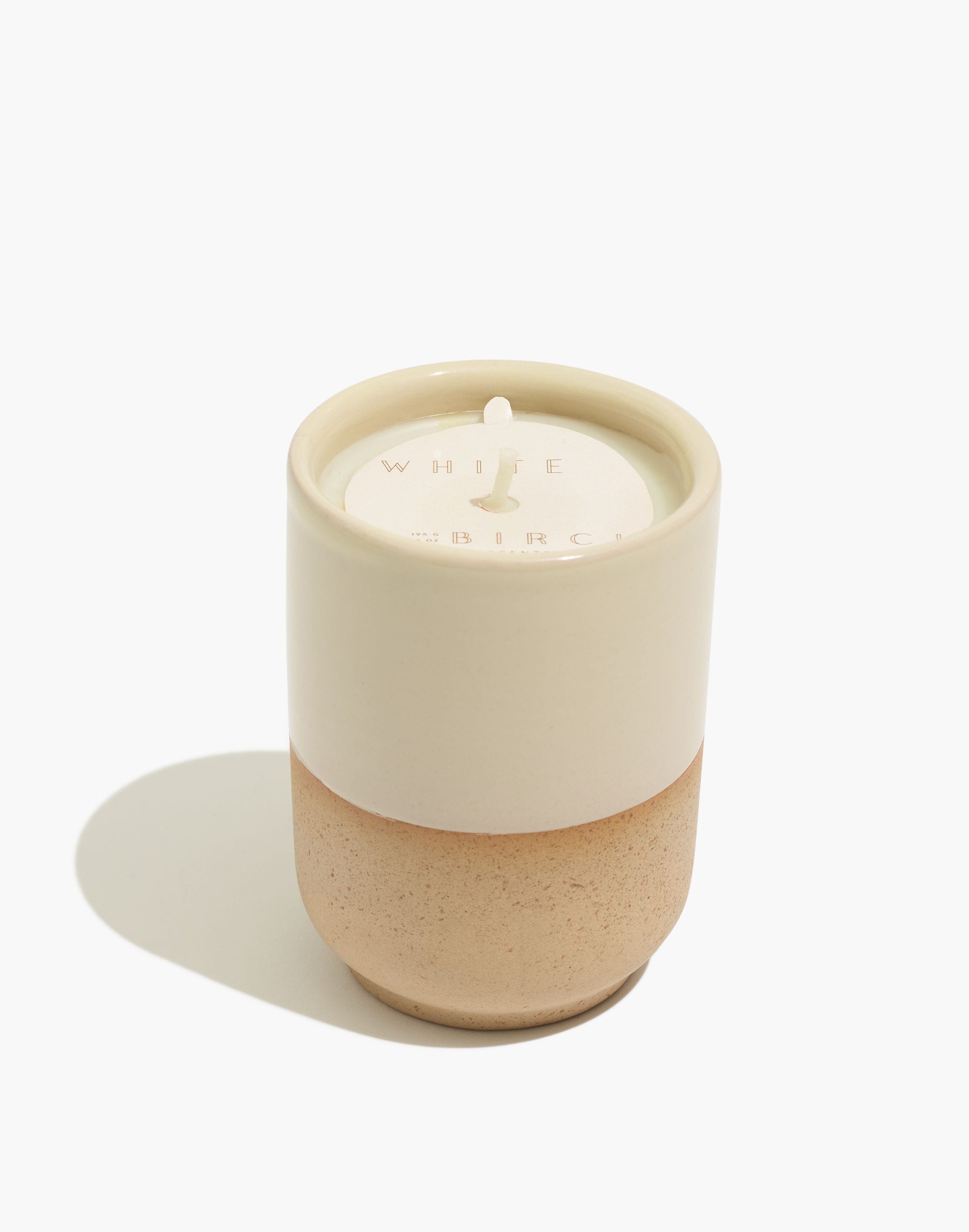 Glazed Ceramic Candle
