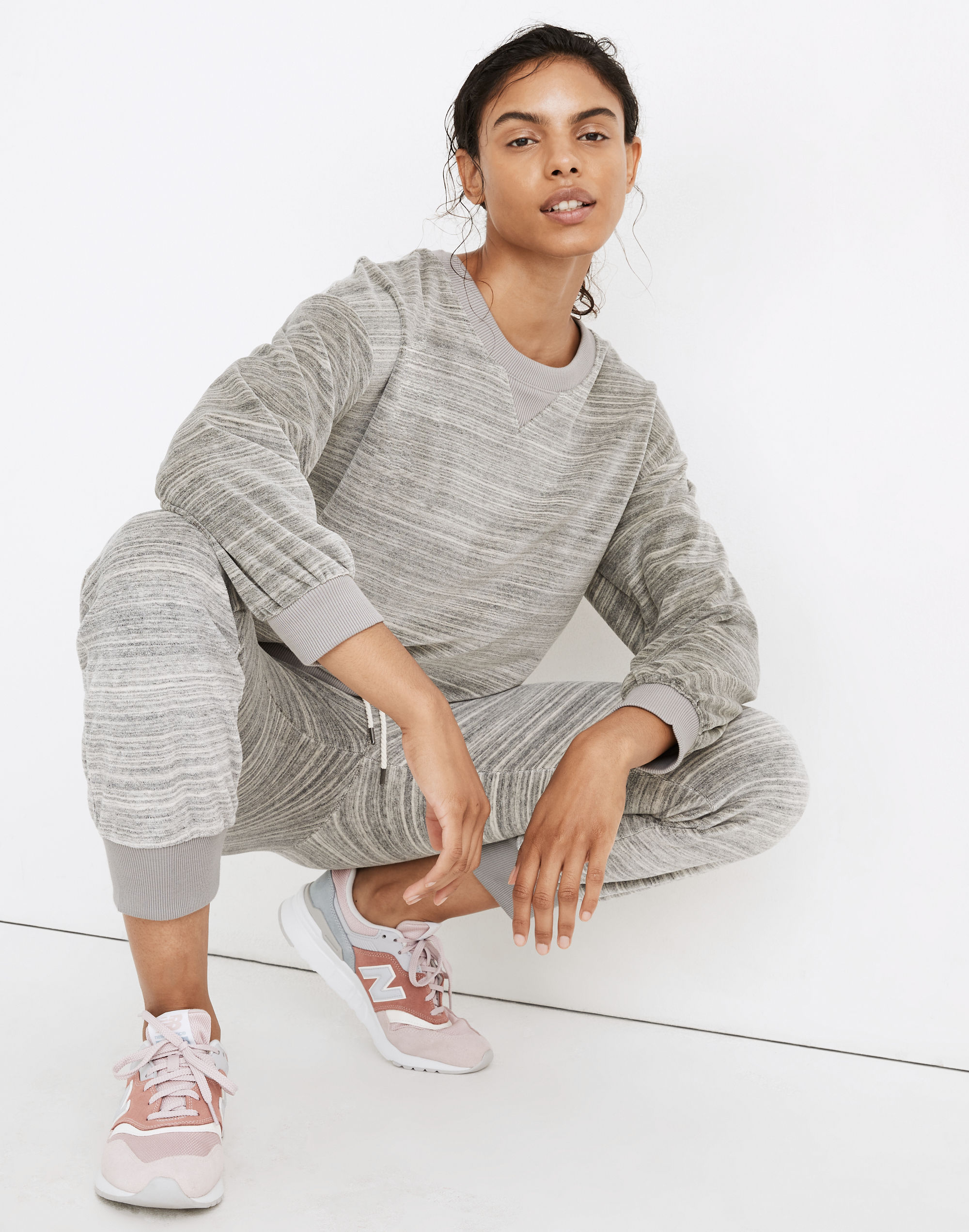 MWL Velour Space-Dyed Slim Joggers