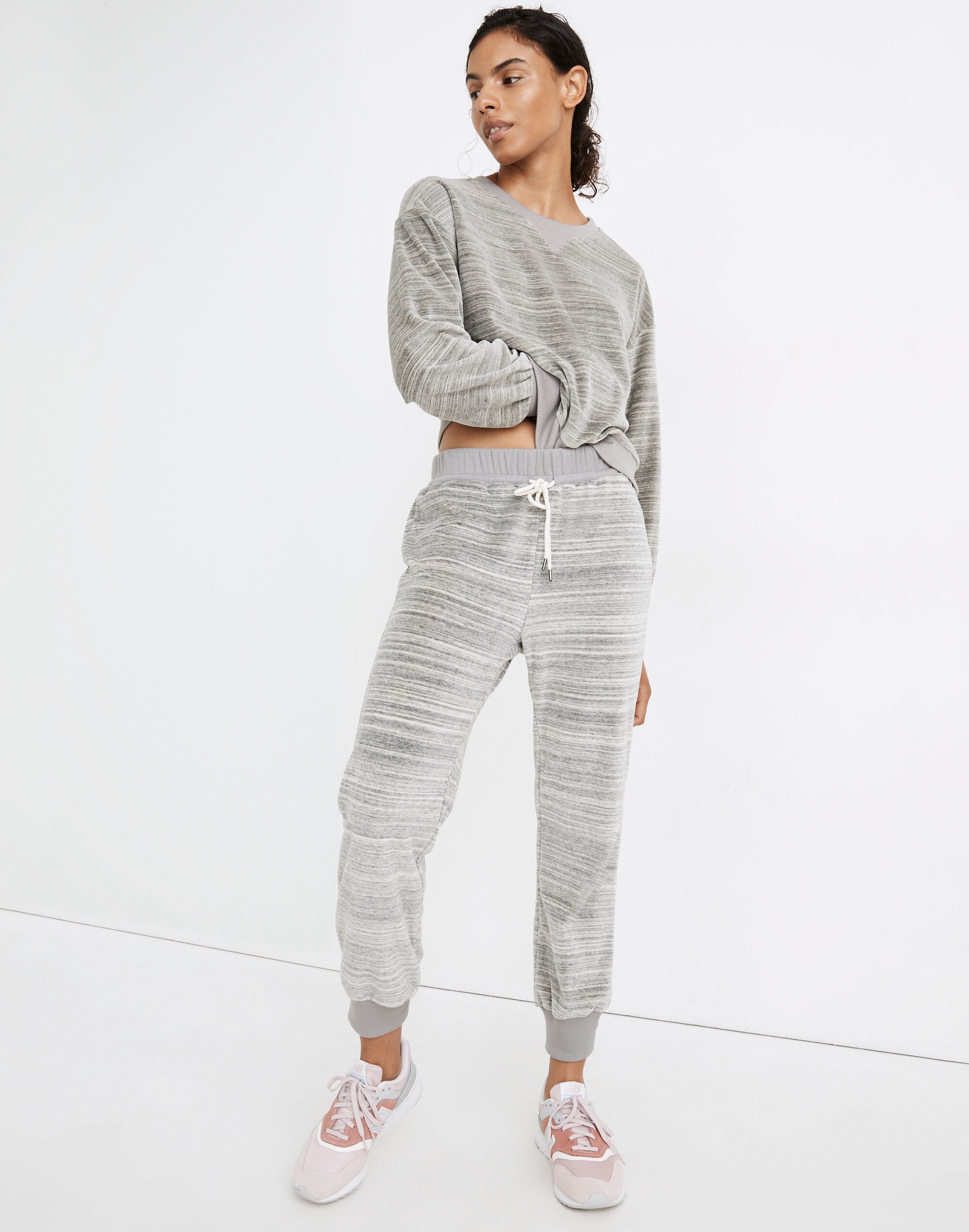 MWL Velour Space-Dyed Slim Joggers