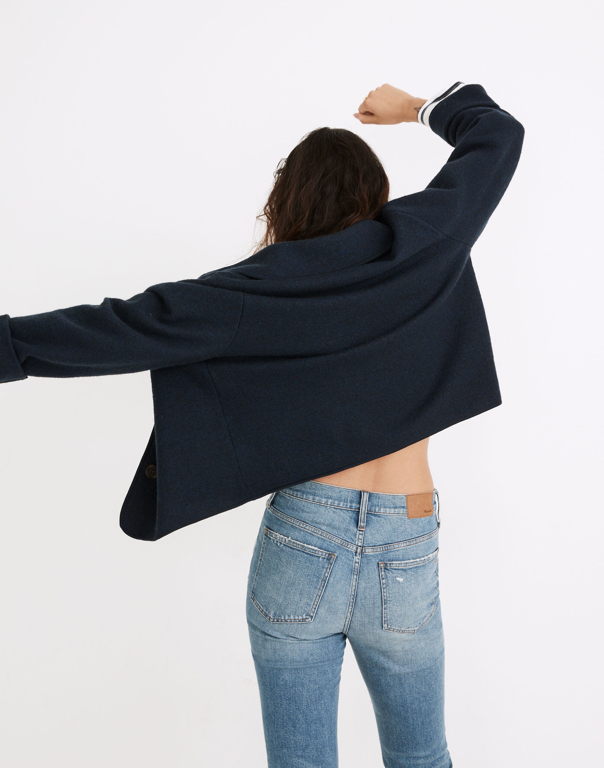 Edenton Boiled Wool Sweater Jacket